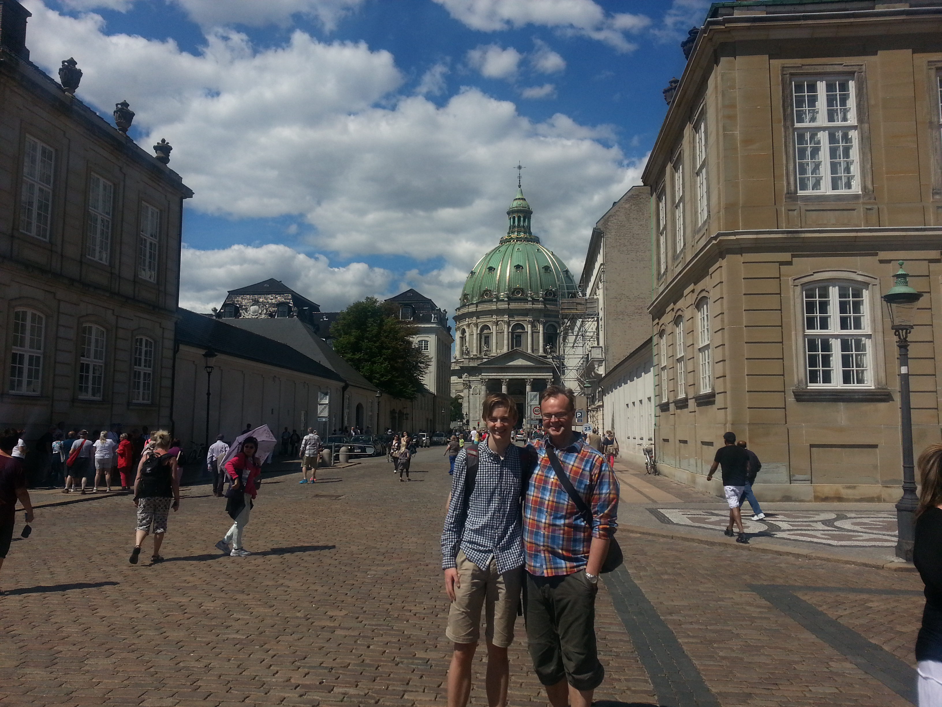 2014 Europe Trip Day 12 - Denmark (Copenhagen, The Little Mermaid Statue, Changing of the Guard (Vagtparade) Amalienborg Palace, The Marble Church (Frederiks Church), Nyhavn, Canal Boat Tour, The Church of Our Lady (Christus), Somods Bolcher Danish Candy)