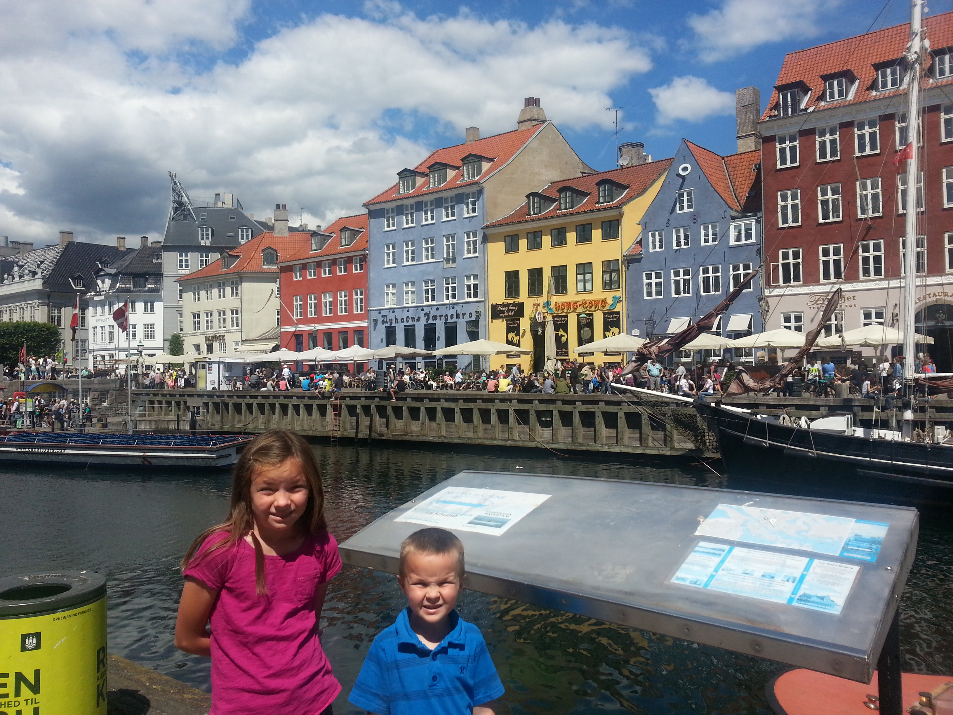 2014 Europe Trip Day 12 - Denmark (Copenhagen, The Little Mermaid Statue, Changing of the Guard (Vagtparade) Amalienborg Palace, The Marble Church (Frederiks Church), Nyhavn, Canal Boat Tour, The Church of Our Lady (Christus), Somods Bolcher Danish Candy)