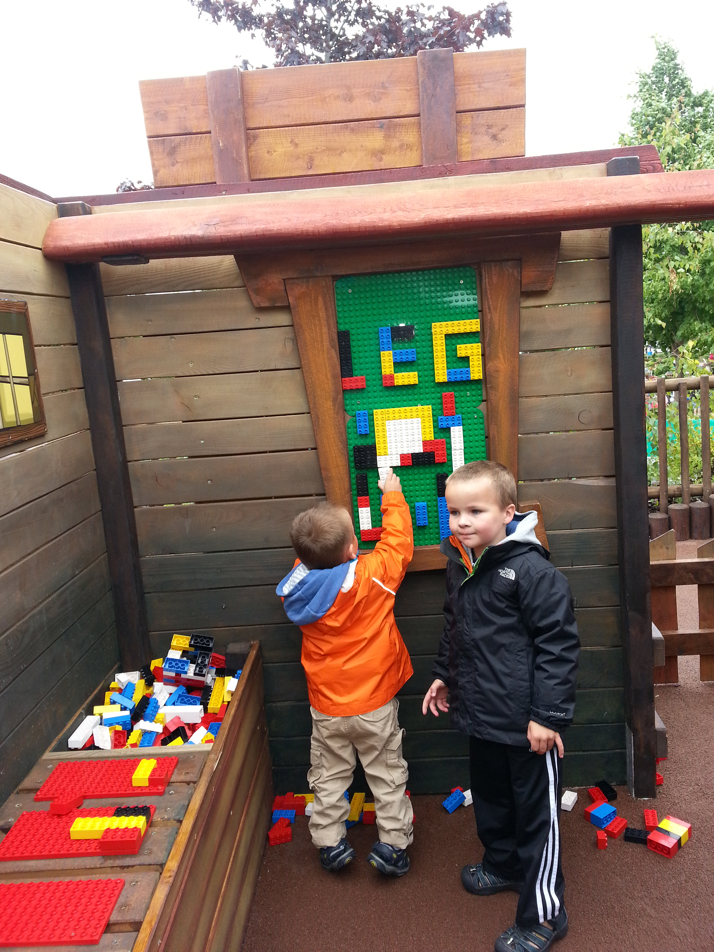 2014 Europe Trip Day 16 - Denmark (Danish Money, Langaa Camping Cabin, Legoland Billund Resort (World's First Legoland - 1968), Danish Hotdogs, Legoland Drivers License, Peeing on the Legotrain, Legoland Holiday Village Cabin and Playground)