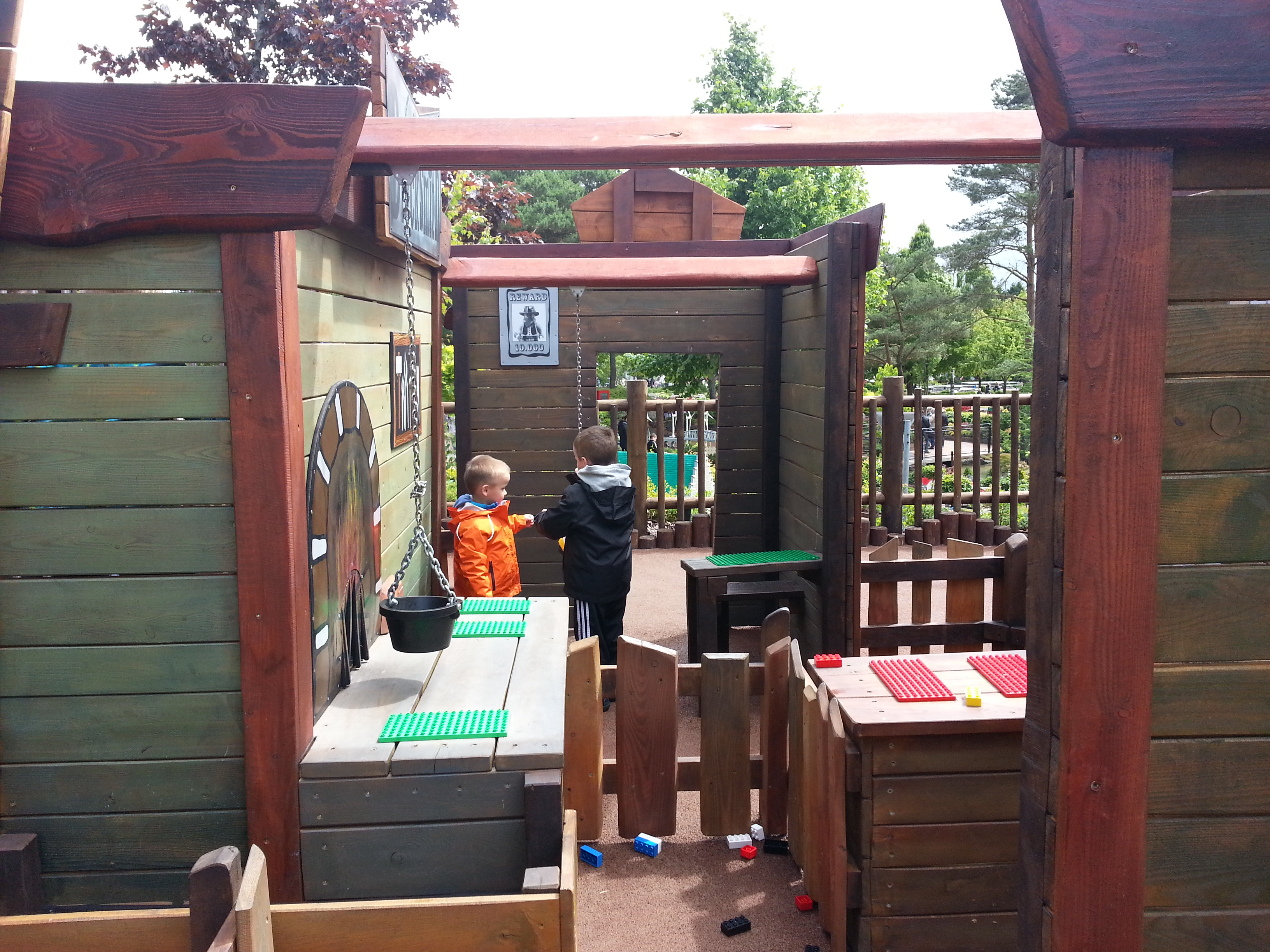 2014 Europe Trip Day 16 - Denmark (Danish Money, Langaa Camping Cabin, Legoland Billund Resort (World's First Legoland - 1968), Danish Hotdogs, Legoland Drivers License, Peeing on the Legotrain, Legoland Holiday Village Cabin and Playground)