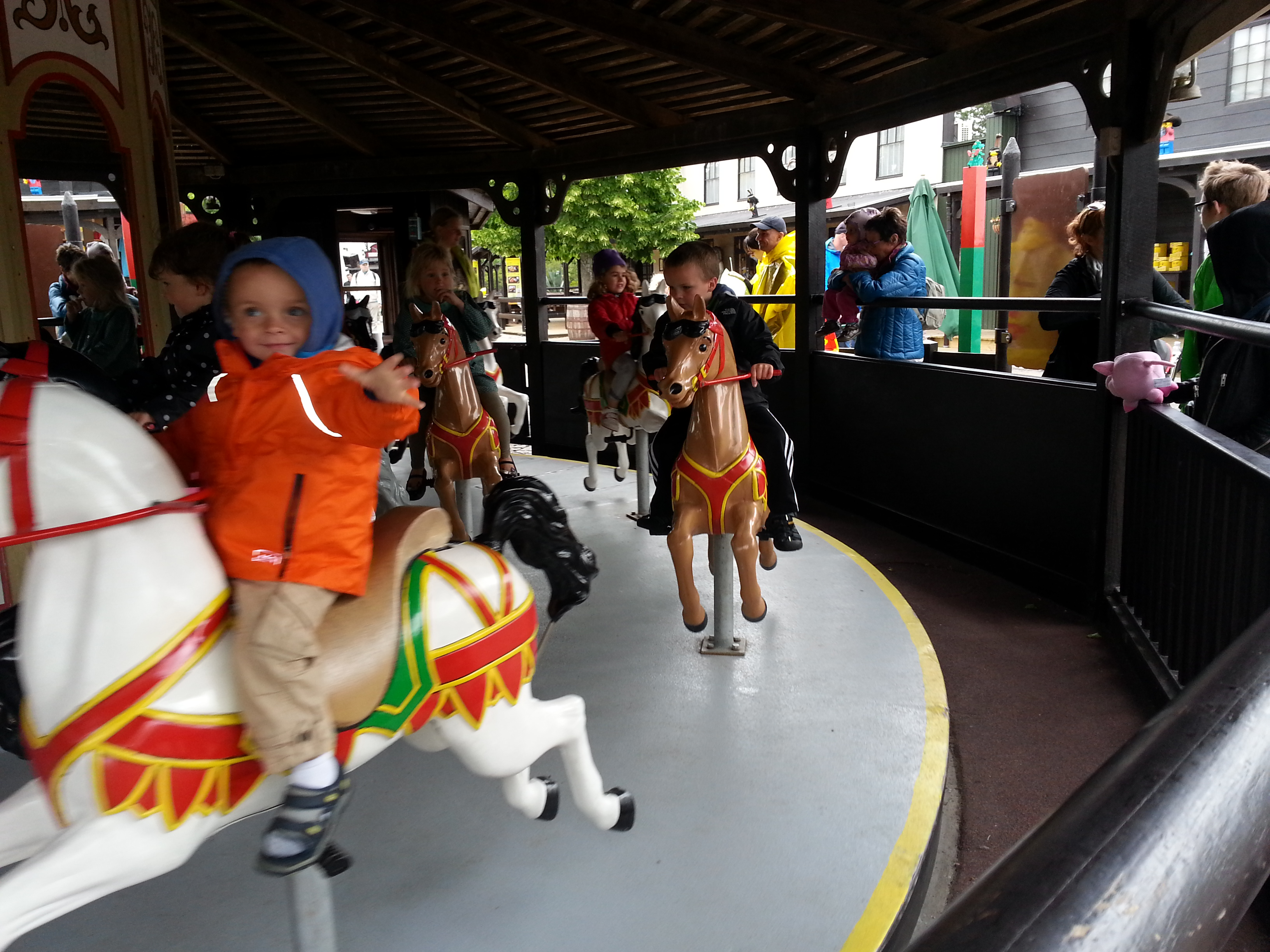 2014 Europe Trip Day 16 - Denmark (Danish Money, Langaa Camping Cabin, Legoland Billund Resort (World's First Legoland - 1968), Danish Hotdogs, Legoland Drivers License, Peeing on the Legotrain, Legoland Holiday Village Cabin and Playground)