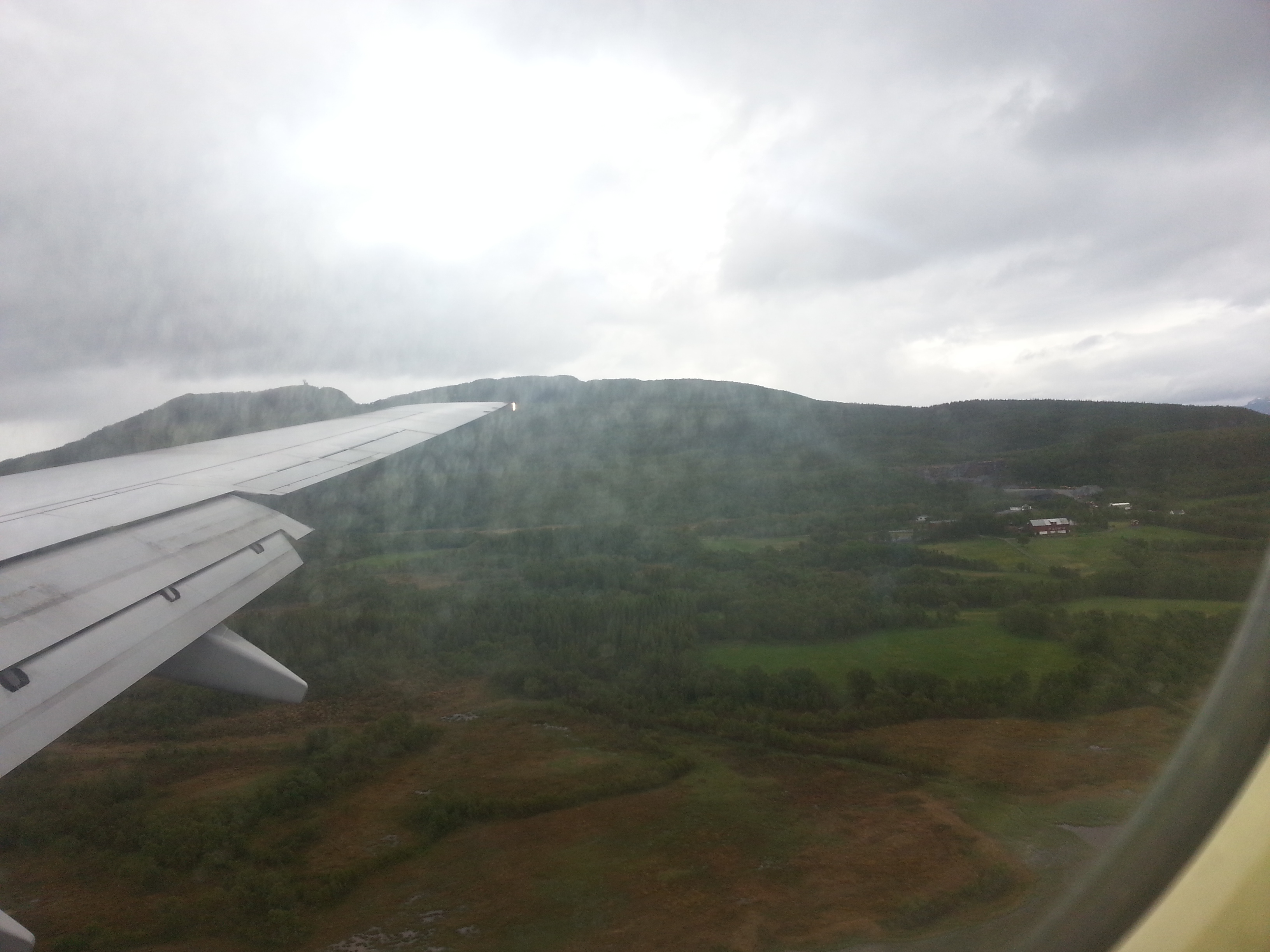 2014 Europe Trip Day 17 - Norway (Legoland Holiday Village, Billund Denmark Airport, Oslo Norway Airport, Harstad / Narvik Evenes Airport, Queen Sonja of Norway (Sonja Haraldsen) on our flight, Harstad Norway, Midnight Sun)