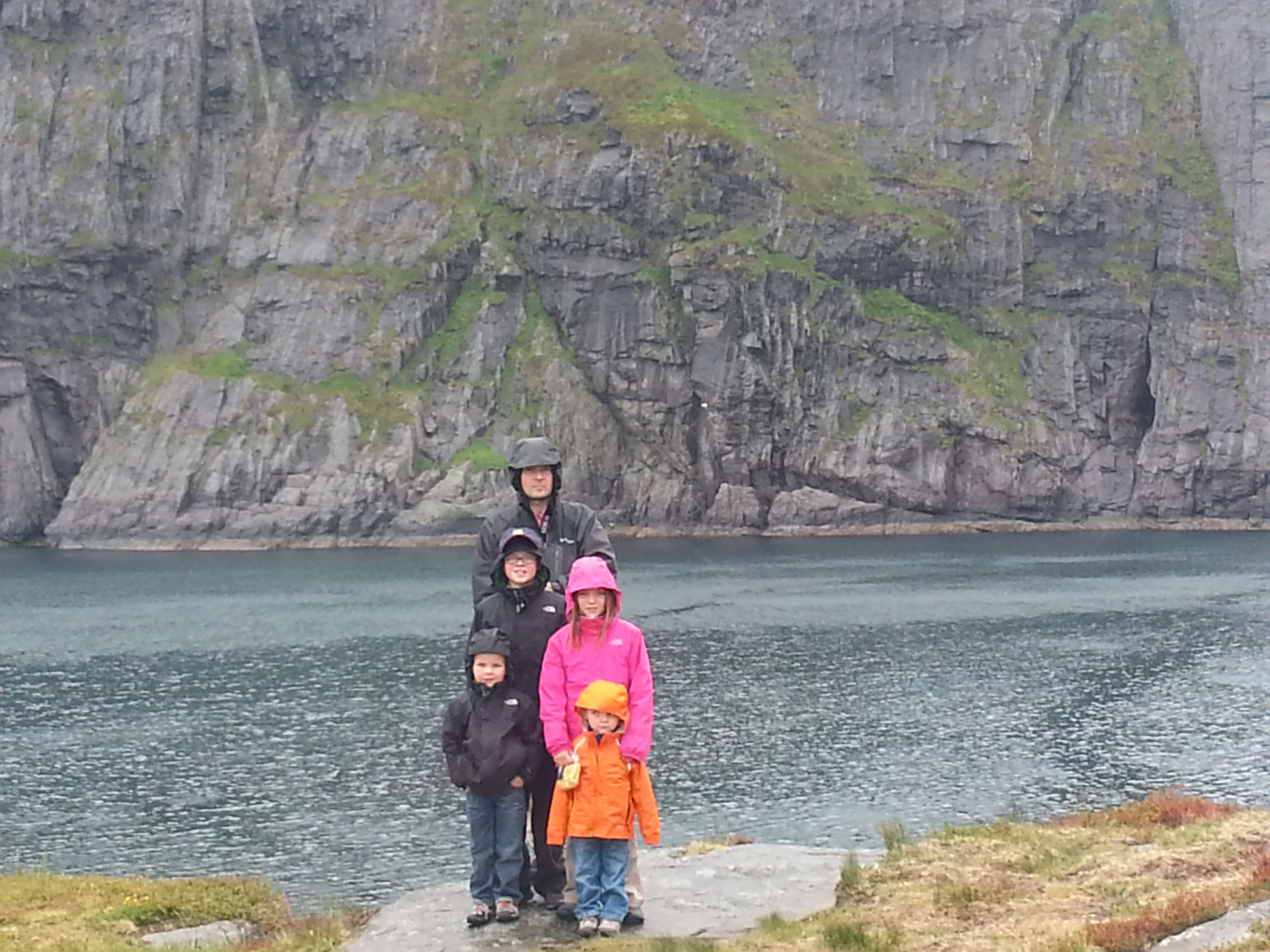 2014 Europe Trip Day 18 - Norway (Lofoten Islands: Sordal Tunnel (4 miles),  Sloverfjord Tunnel (2 miles), Chocolate Chip Rolls, Svolvaer, Lofoten Stockfish (Hanging Cod), Fishing Village Named Å, Snails, Fiskeburger (Fish Burger), Wild Reindeer) 