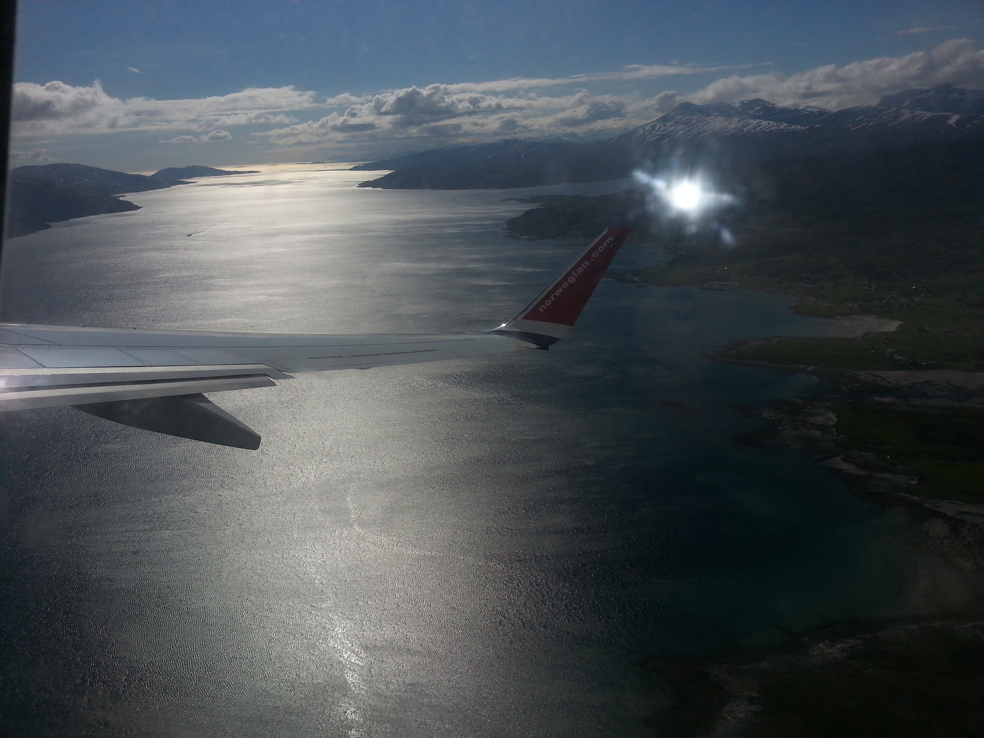 2014 Europe Trip Day 20 - Norway (Kasfjord & Aun: Midnight Sun, Aun, Home Where Andrew M. Israelsen Was Born, Where Andrew M. Israelsen Was Baptized (Kasfjordvatnet Lake), Eilertsen Farm, Harstad / Narvik Evenes Airport, Bergen Airport, 1860 Nordnes Home)