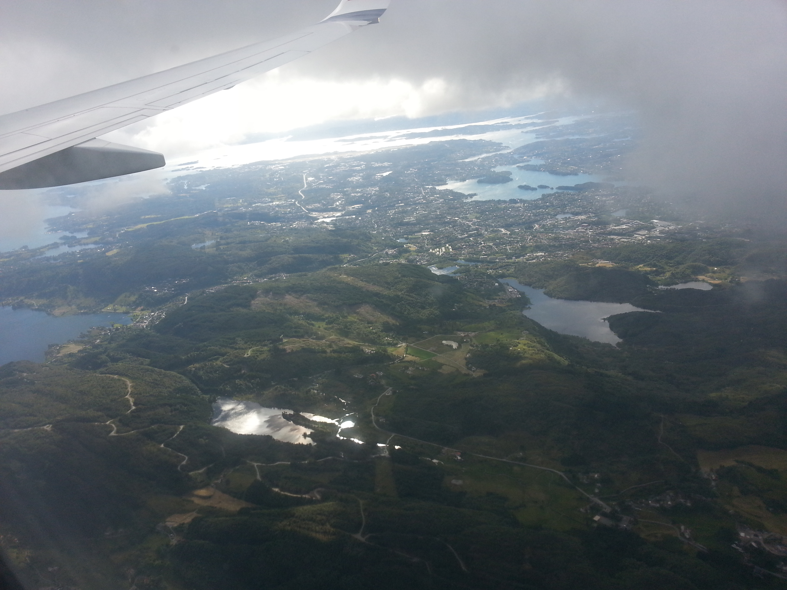 2014 Europe Trip Day 20 - Norway (Kasfjord & Aun: Midnight Sun, Aun, Home Where Andrew M. Israelsen Was Born, Where Andrew M. Israelsen Was Baptized (Kasfjordvatnet Lake), Eilertsen Farm, Harstad / Narvik Evenes Airport, Bergen Airport, 1860 Nordnes Home)