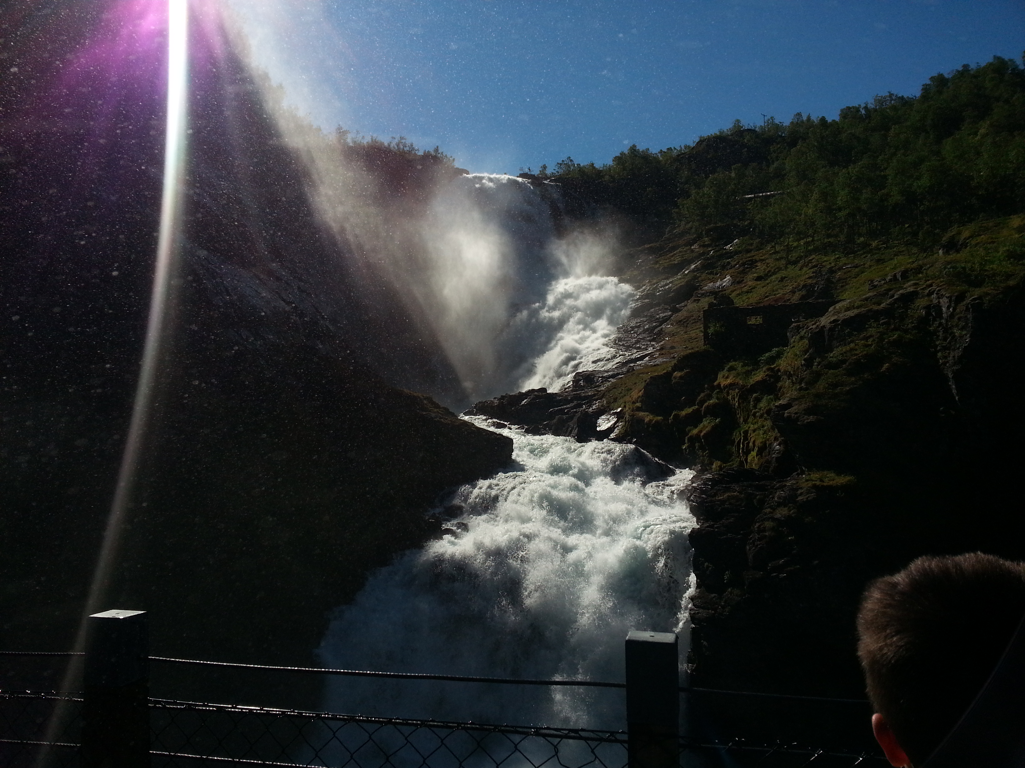 2014 Europe Trip Day 21 - Norway (Norway in a Nutshell (Roundtrip from Bergen via Myrdal): Train Bergen-Myrdal, The Flåm Railway, Fjord Cruise Flam-Gudvangen, Nærøyfjord (Narrowest Fjord in World), Bus Gudvangen-Voss, Train Voss-Bergen)