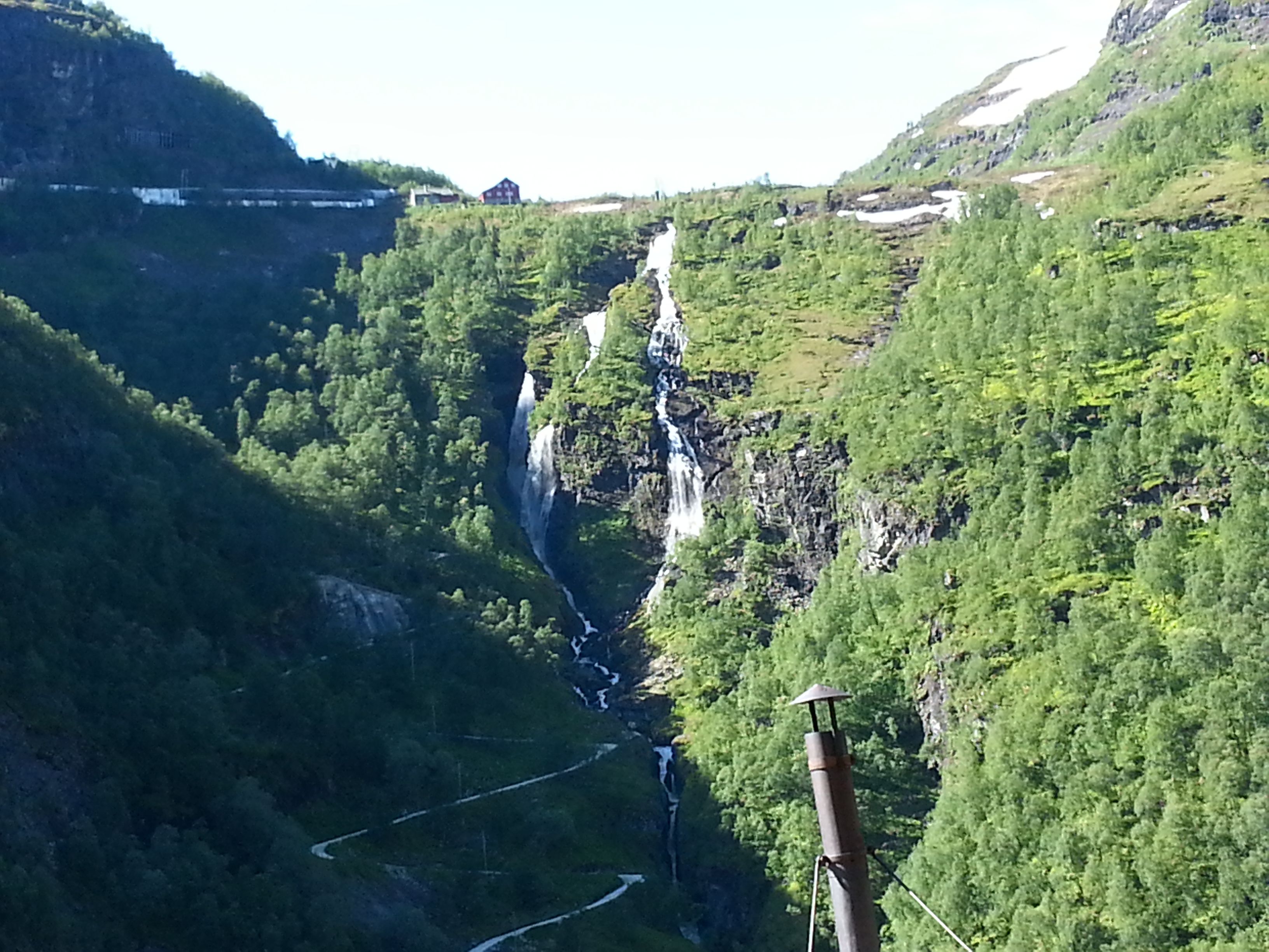 2014 Europe Trip Day 21 - Norway (Norway in a Nutshell (Roundtrip from Bergen via Myrdal): Train Bergen-Myrdal, The Flåm Railway, Fjord Cruise Flam-Gudvangen, Nærøyfjord (Narrowest Fjord in World), Bus Gudvangen-Voss, Train Voss-Bergen)