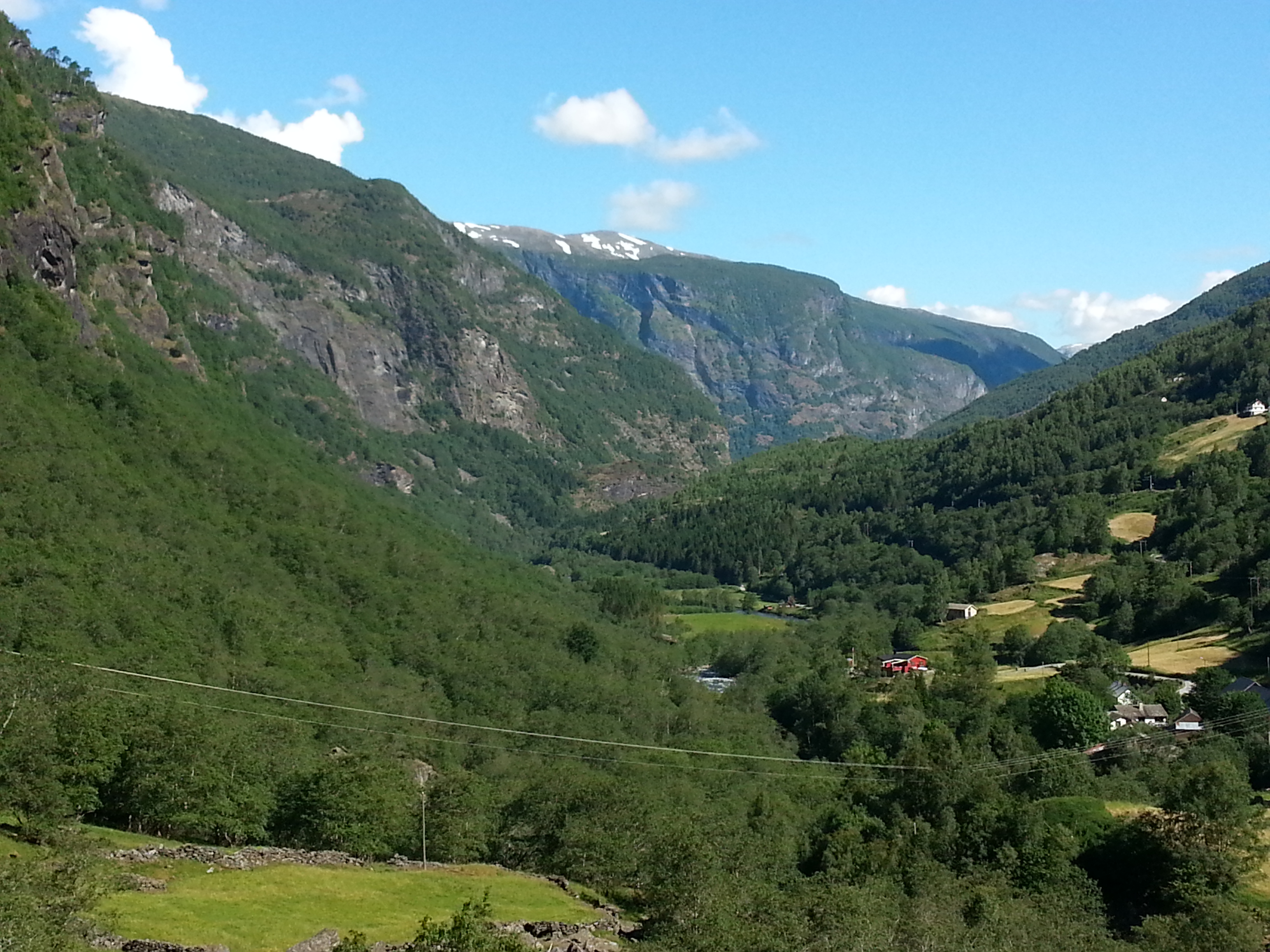 2014 Europe Trip Day 21 - Norway (Norway in a Nutshell (Roundtrip from Bergen via Myrdal): Train Bergen-Myrdal, The Flåm Railway, Fjord Cruise Flam-Gudvangen, Nærøyfjord (Narrowest Fjord in World), Bus Gudvangen-Voss, Train Voss-Bergen)