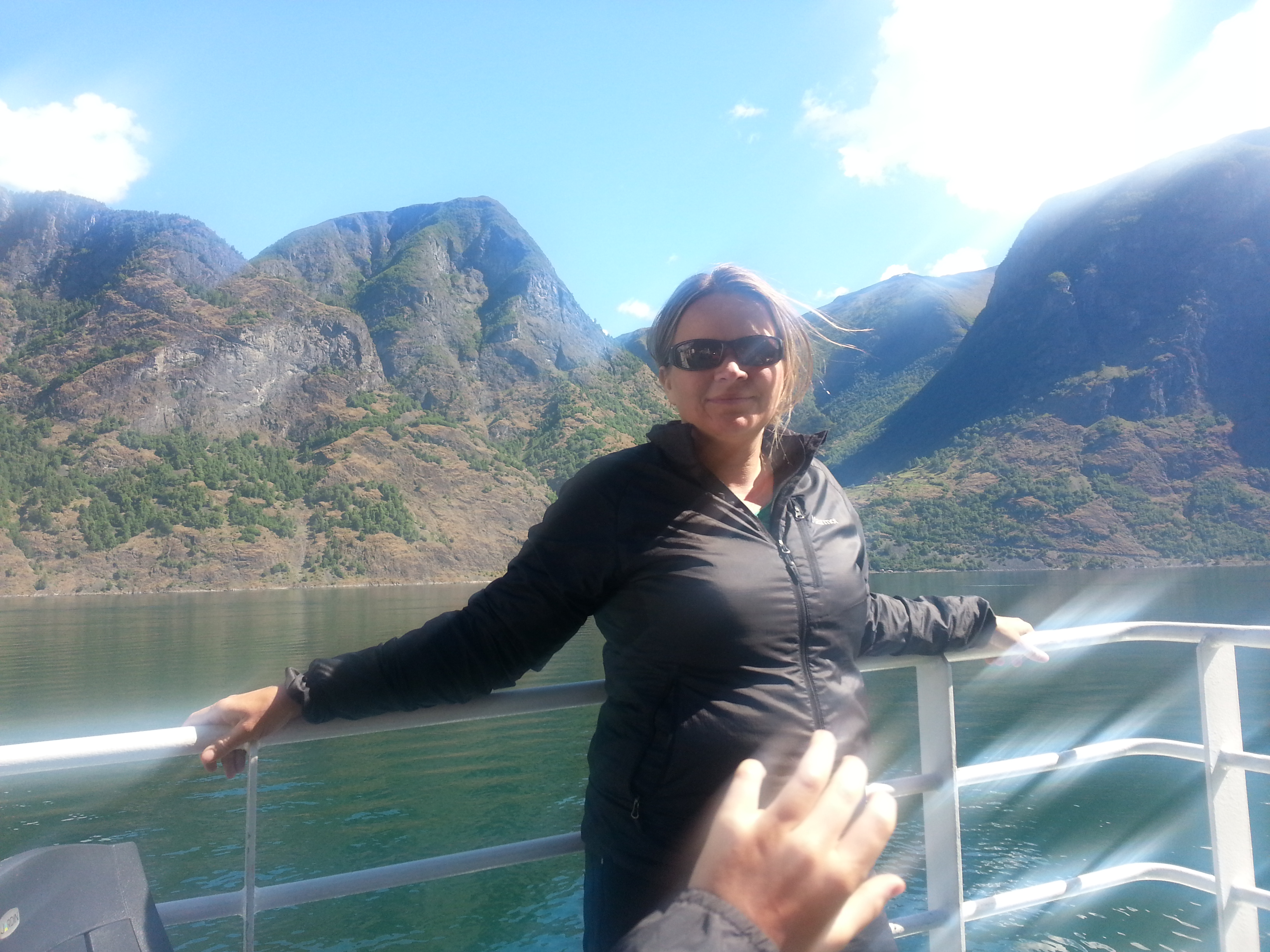 2014 Europe Trip Day 21 - Norway (Norway in a Nutshell (Roundtrip from Bergen via Myrdal): Train Bergen-Myrdal, The Flåm Railway, Fjord Cruise Flam-Gudvangen, Nærøyfjord (Narrowest Fjord in World), Bus Gudvangen-Voss, Train Voss-Bergen)