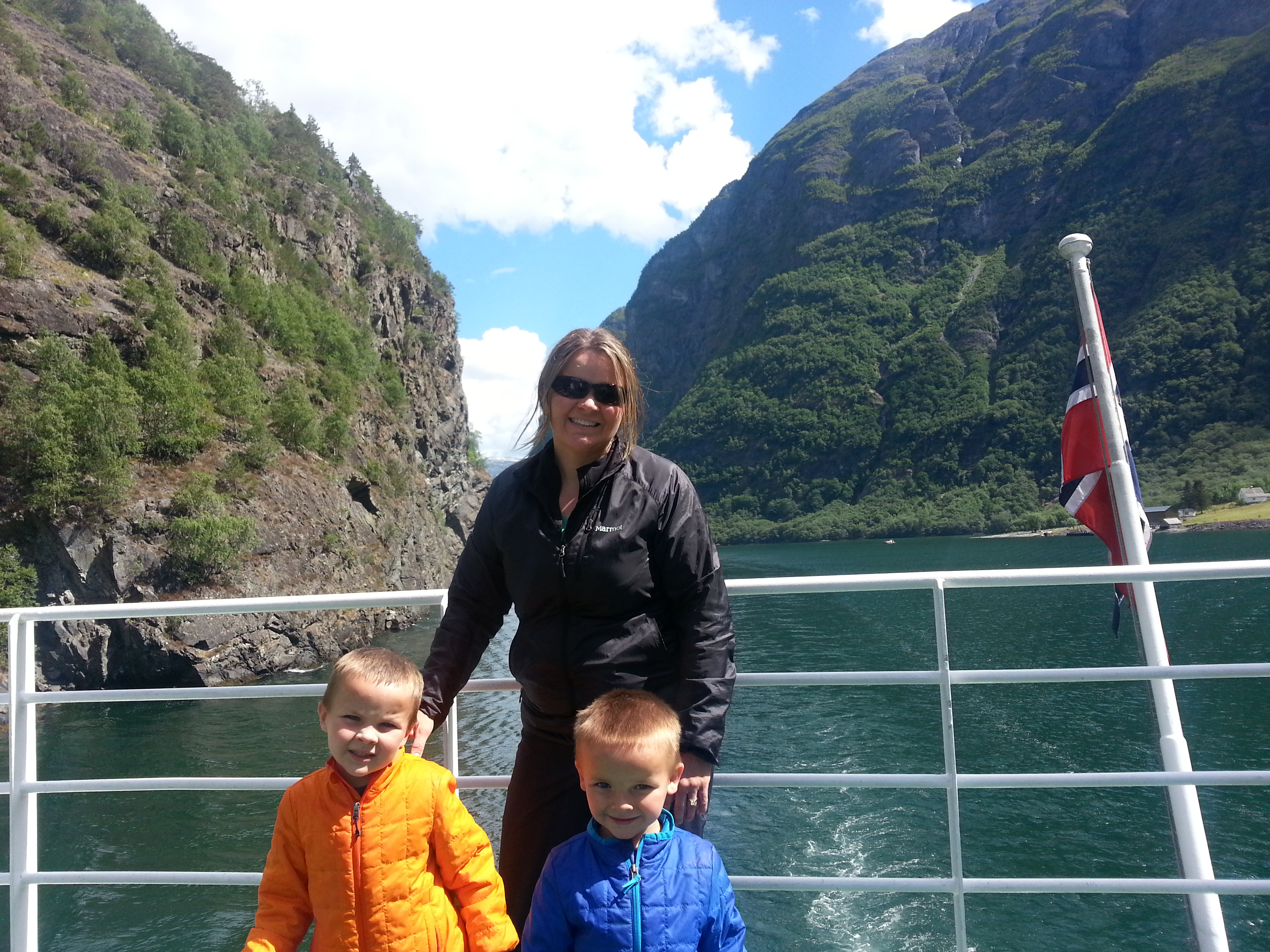 2014 Europe Trip Day 21 - Norway (Norway in a Nutshell (Roundtrip from Bergen via Myrdal): Train Bergen-Myrdal, The Flåm Railway, Fjord Cruise Flam-Gudvangen, Nærøyfjord (Narrowest Fjord in World), Bus Gudvangen-Voss, Train Voss-Bergen)