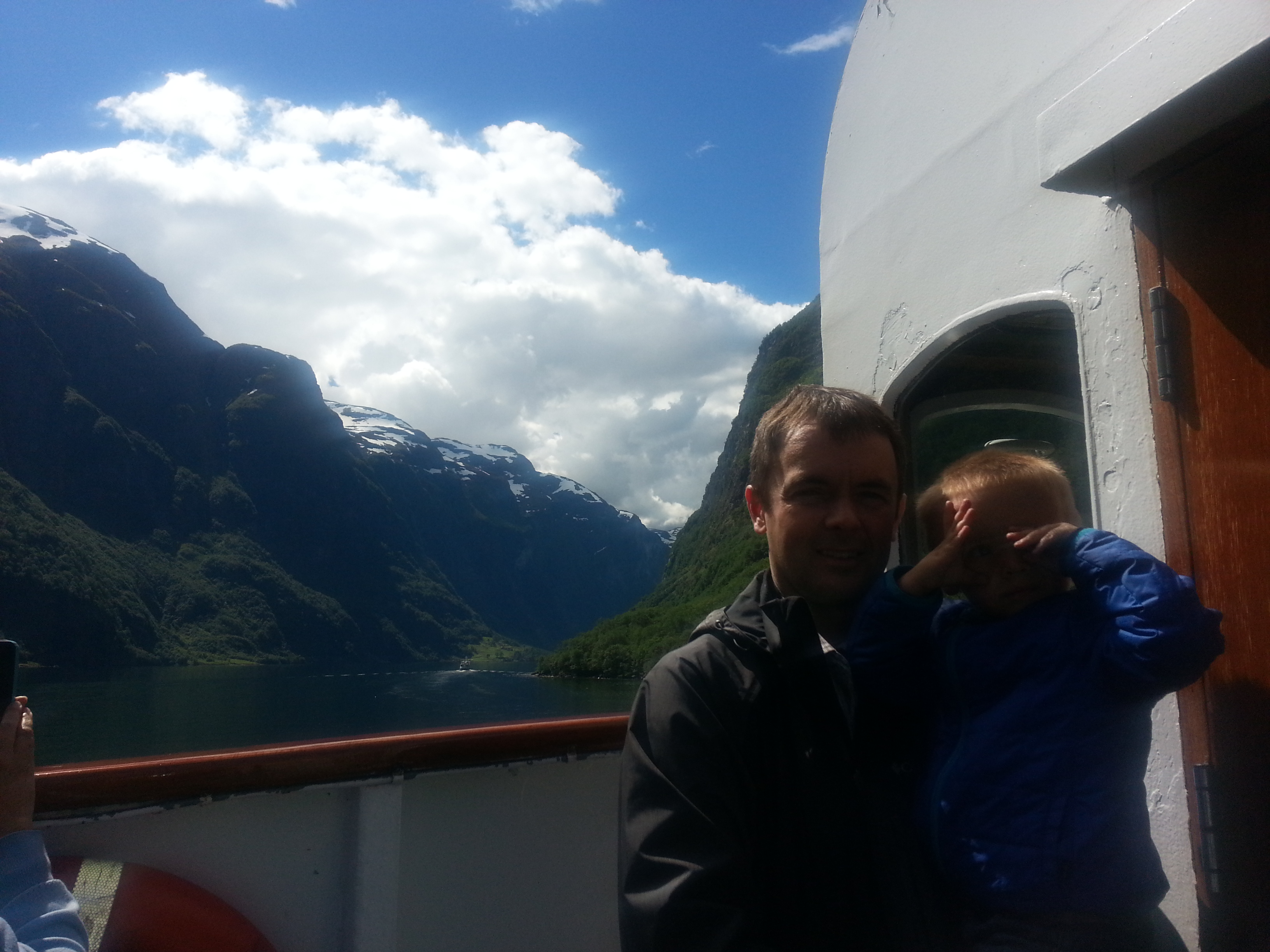 2014 Europe Trip Day 21 - Norway (Norway in a Nutshell (Roundtrip from Bergen via Myrdal): Train Bergen-Myrdal, The Flåm Railway, Fjord Cruise Flam-Gudvangen, Nærøyfjord (Narrowest Fjord in World), Bus Gudvangen-Voss, Train Voss-Bergen)