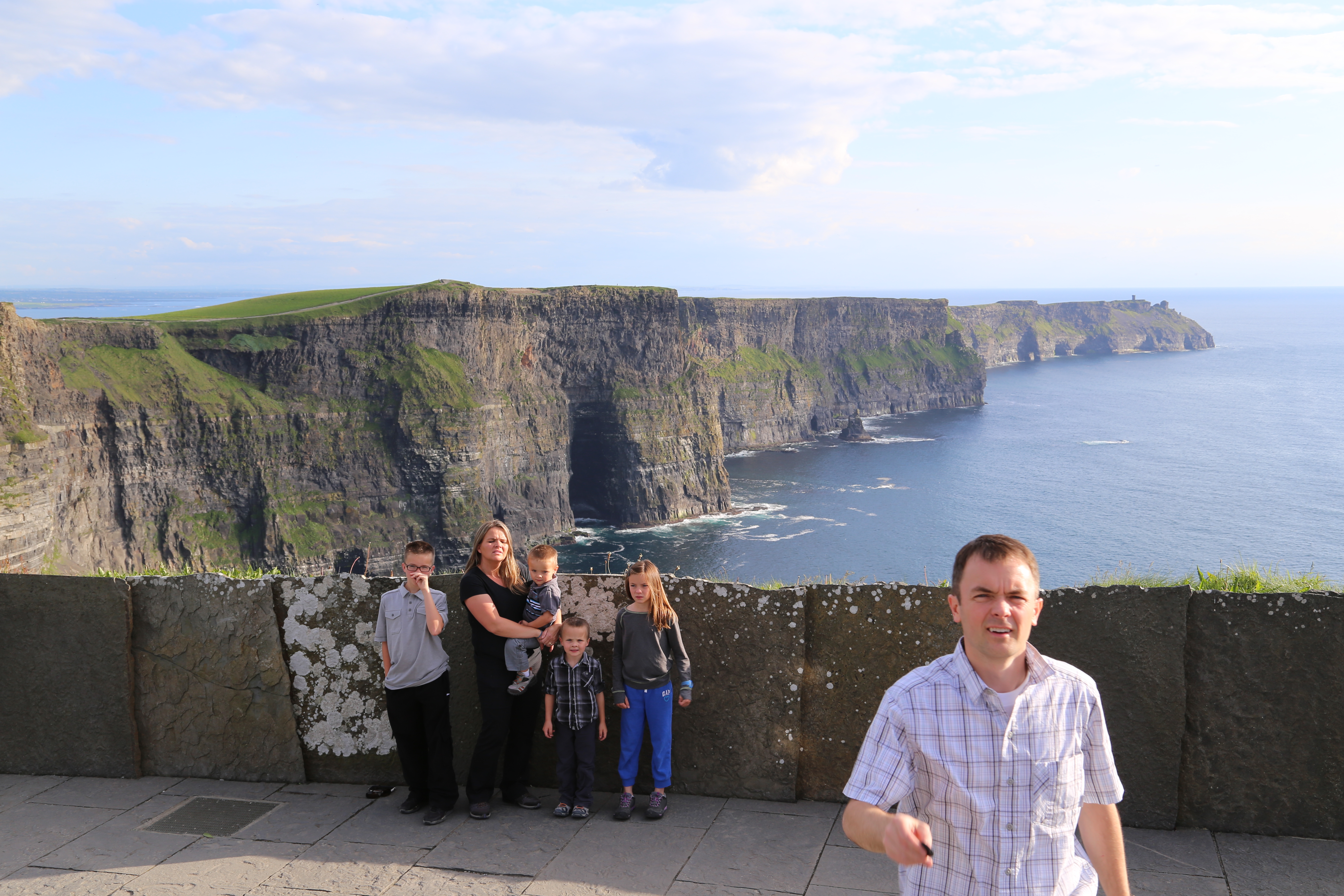 2014 Europe Trip Day 2 - Ireland (Shannon Airport, Bunratty Castle, Kenmare, Cliffs of Moher, Irish Stew, Live Irish Music)