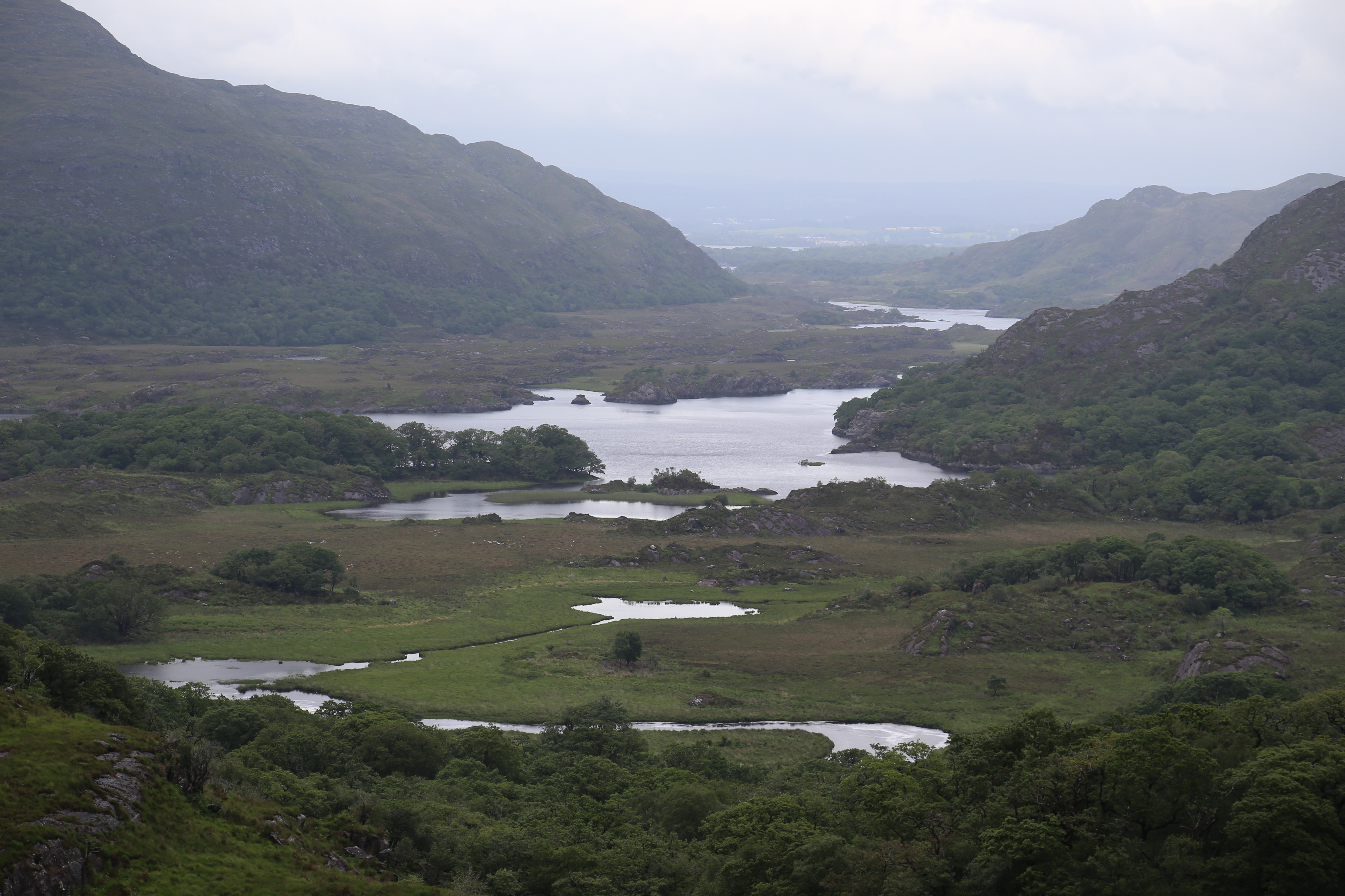 2014 Europe Trip Day 3 - Ireland (The Burren, Poulnabrone Portal Tomb Dolmen, Caherconnell Fort, Sheepdogs, Ring of Kerry, Killarney National Park, Muckross House, Torc Waterfall)