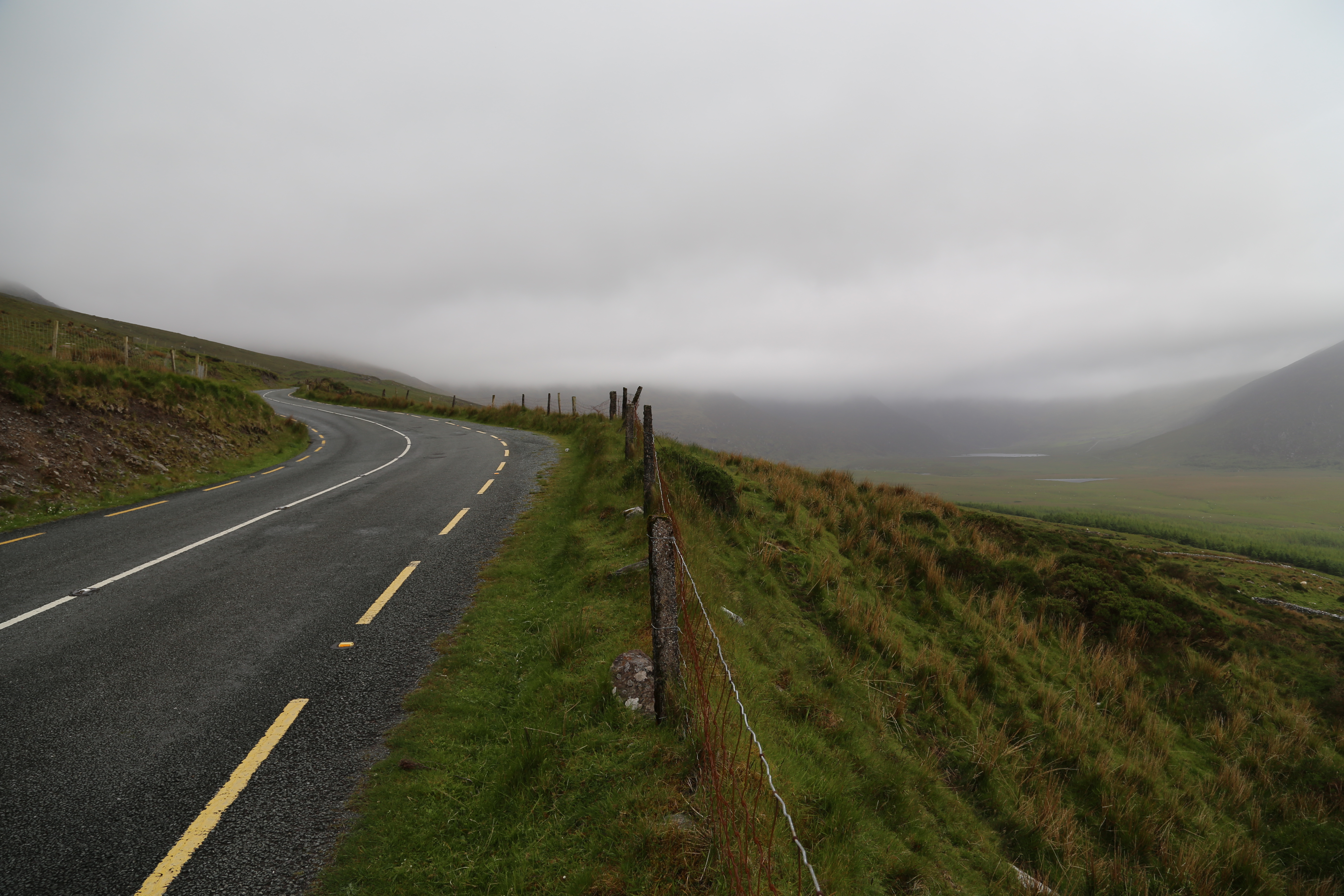 2014 Europe Trip Day 5 - Ireland (Church in Tralee, Blennerville Windmill, Dingle Peninsula, Conor Pass, Ventry Beach, Dunbeg Fort, Irish Potato Famine, Gallarus Oratory, Ring of Kerry, Valentia Island, The Kerry Cliffs, Ballinskelligs Castle and Beach)