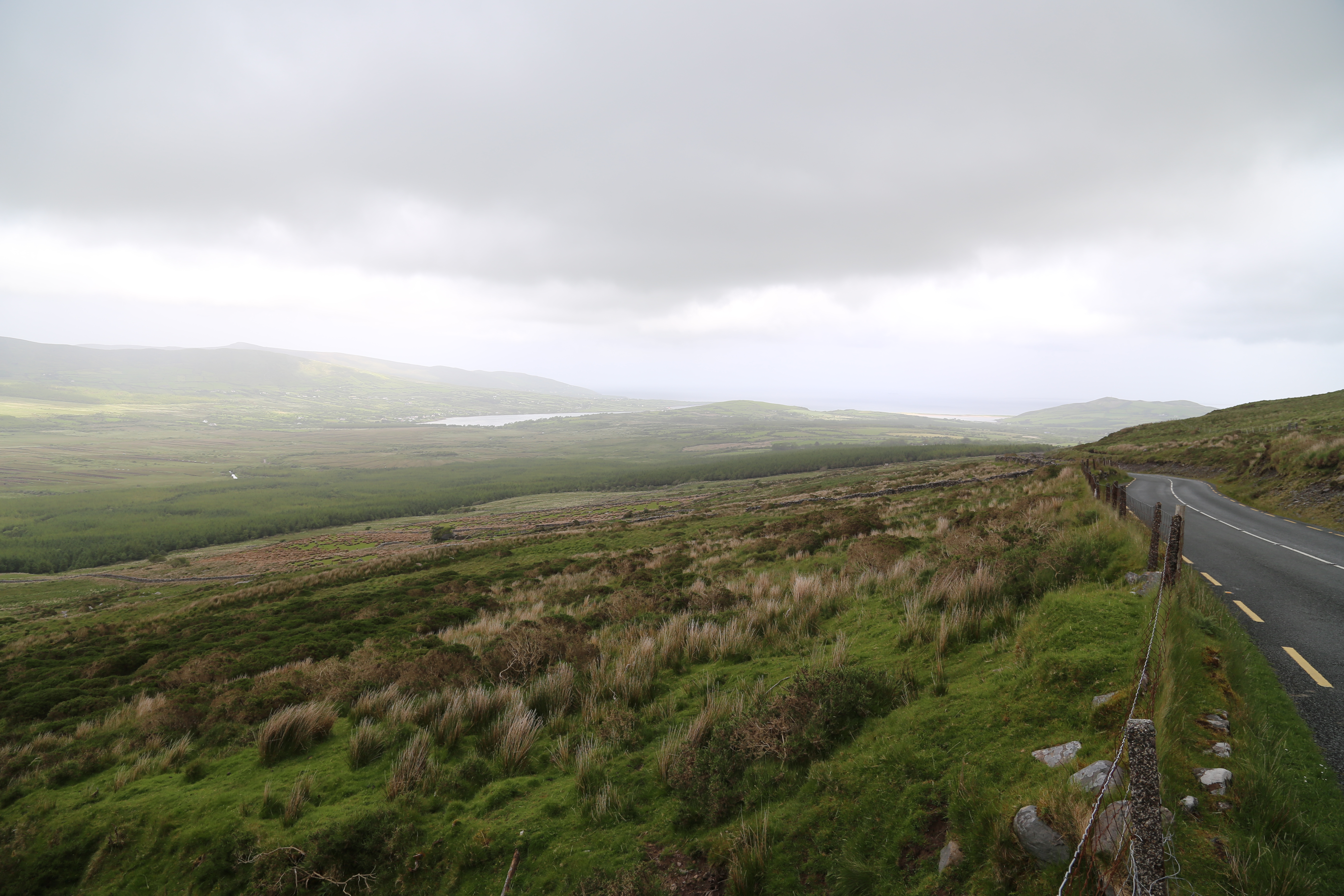 2014 Europe Trip Day 5 - Ireland (Church in Tralee, Blennerville Windmill, Dingle Peninsula, Conor Pass, Ventry Beach, Dunbeg Fort, Irish Potato Famine, Gallarus Oratory, Ring of Kerry, Valentia Island, The Kerry Cliffs, Ballinskelligs Castle and Beach)