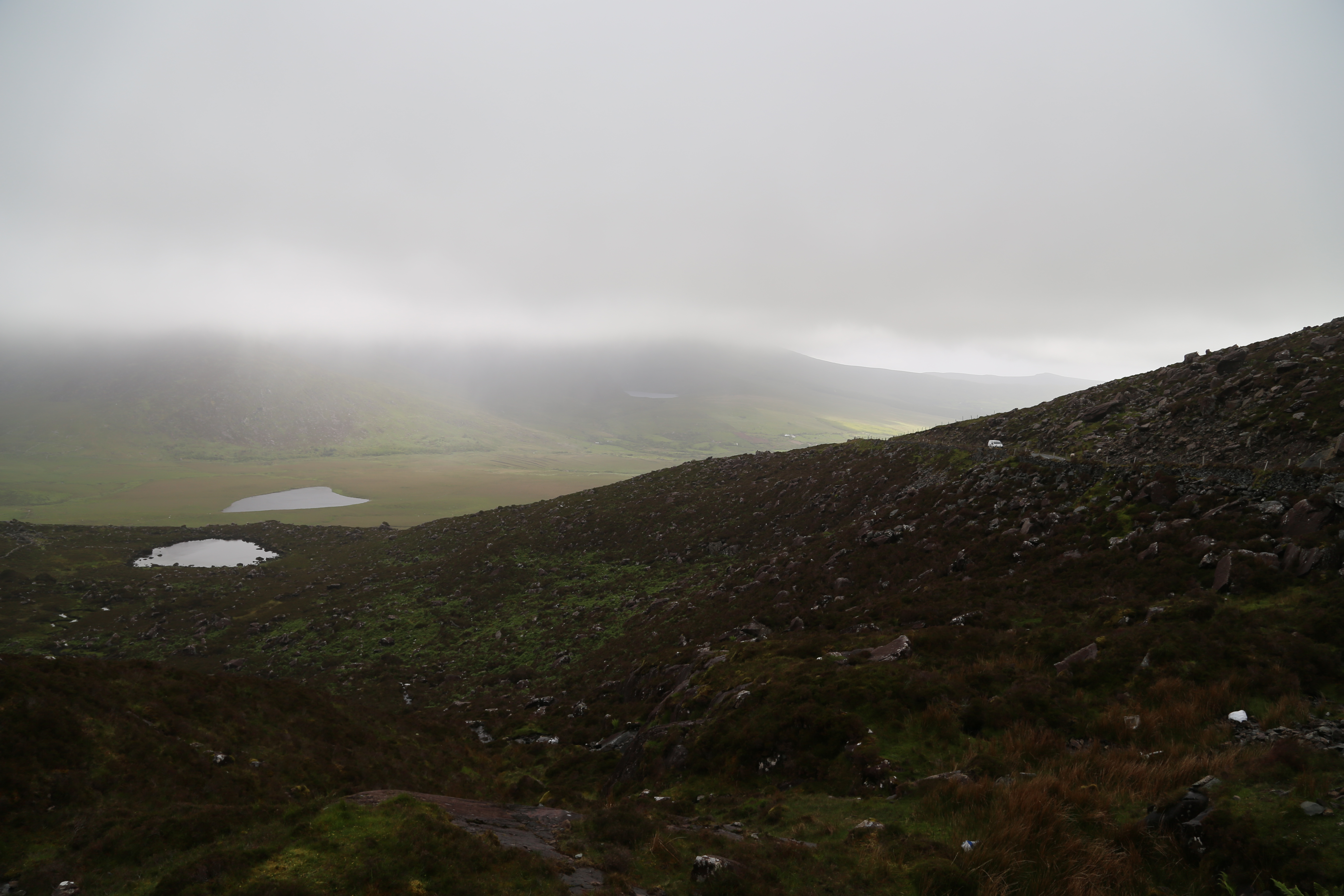 2014 Europe Trip Day 5 - Ireland (Church in Tralee, Blennerville Windmill, Dingle Peninsula, Conor Pass, Ventry Beach, Dunbeg Fort, Irish Potato Famine, Gallarus Oratory, Ring of Kerry, Valentia Island, The Kerry Cliffs, Ballinskelligs Castle and Beach)