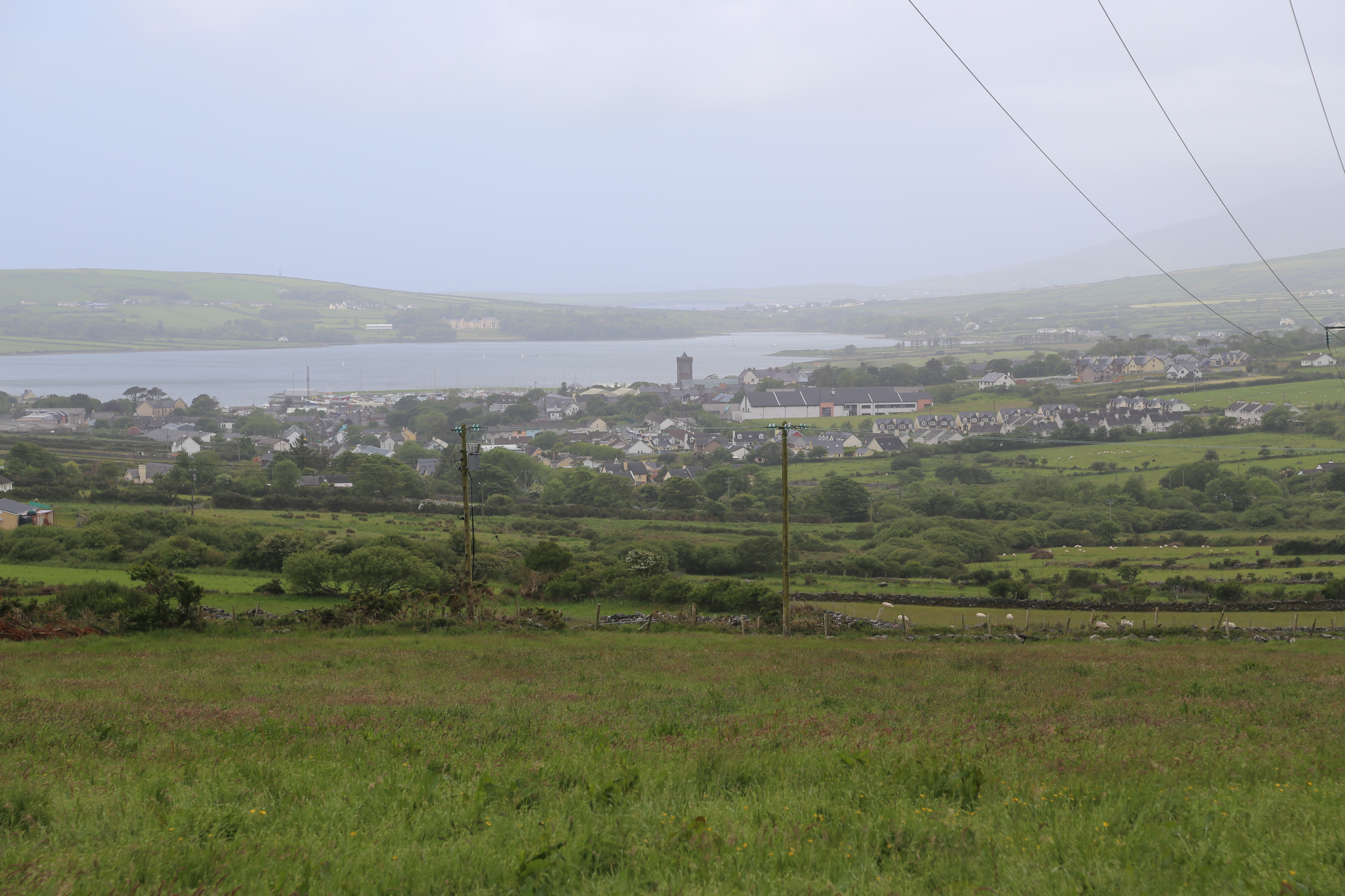 2014 Europe Trip Day 5 - Ireland (Church in Tralee, Blennerville Windmill, Dingle Peninsula, Conor Pass, Ventry Beach, Dunbeg Fort, Irish Potato Famine, Gallarus Oratory, Ring of Kerry, Valentia Island, The Kerry Cliffs, Ballinskelligs Castle and Beach)