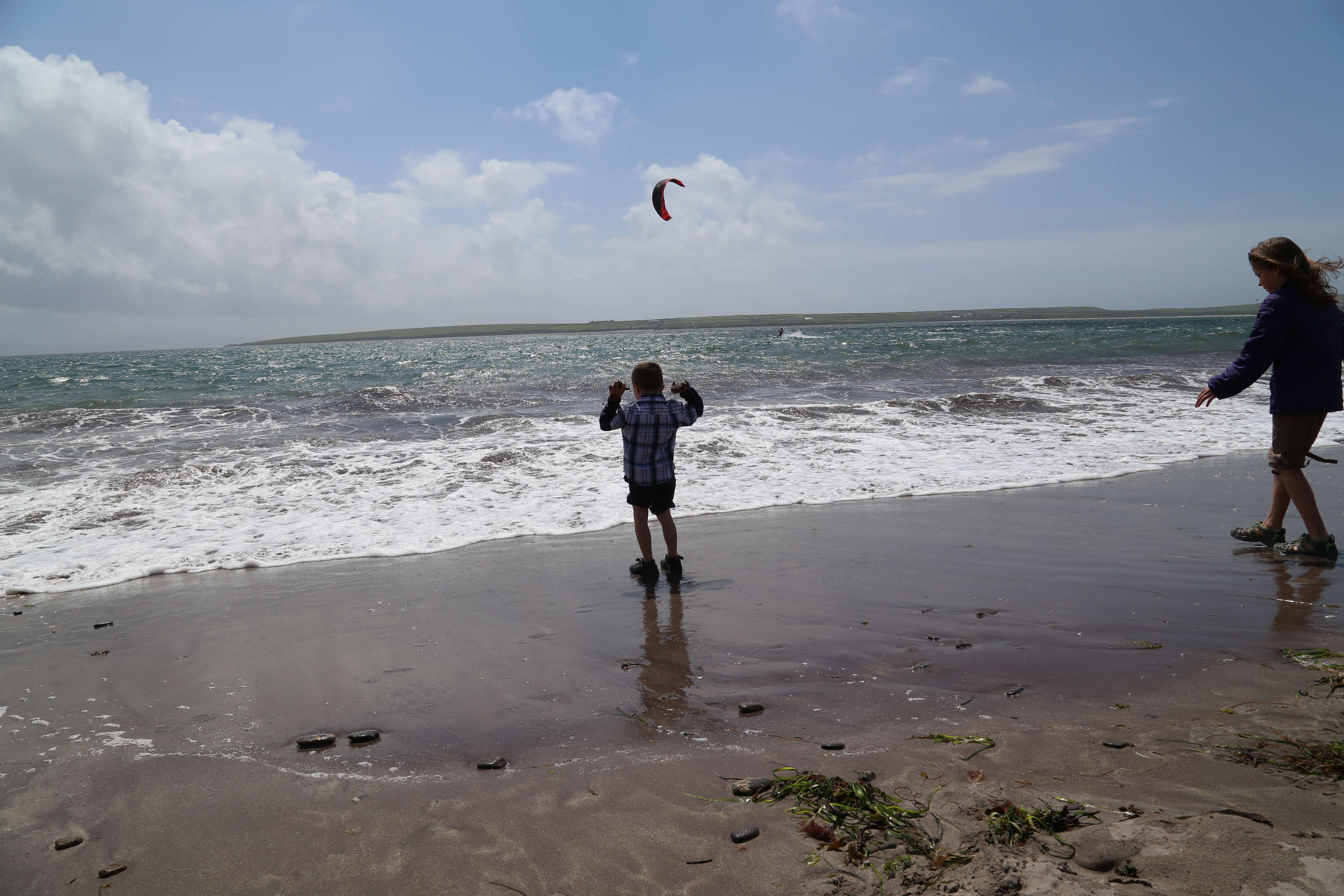 2014 Europe Trip Day 5 - Ireland (Church in Tralee, Blennerville Windmill, Dingle Peninsula, Conor Pass, Ventry Beach, Dunbeg Fort, Irish Potato Famine, Gallarus Oratory, Ring of Kerry, Valentia Island, The Kerry Cliffs, Ballinskelligs Castle and Beach)