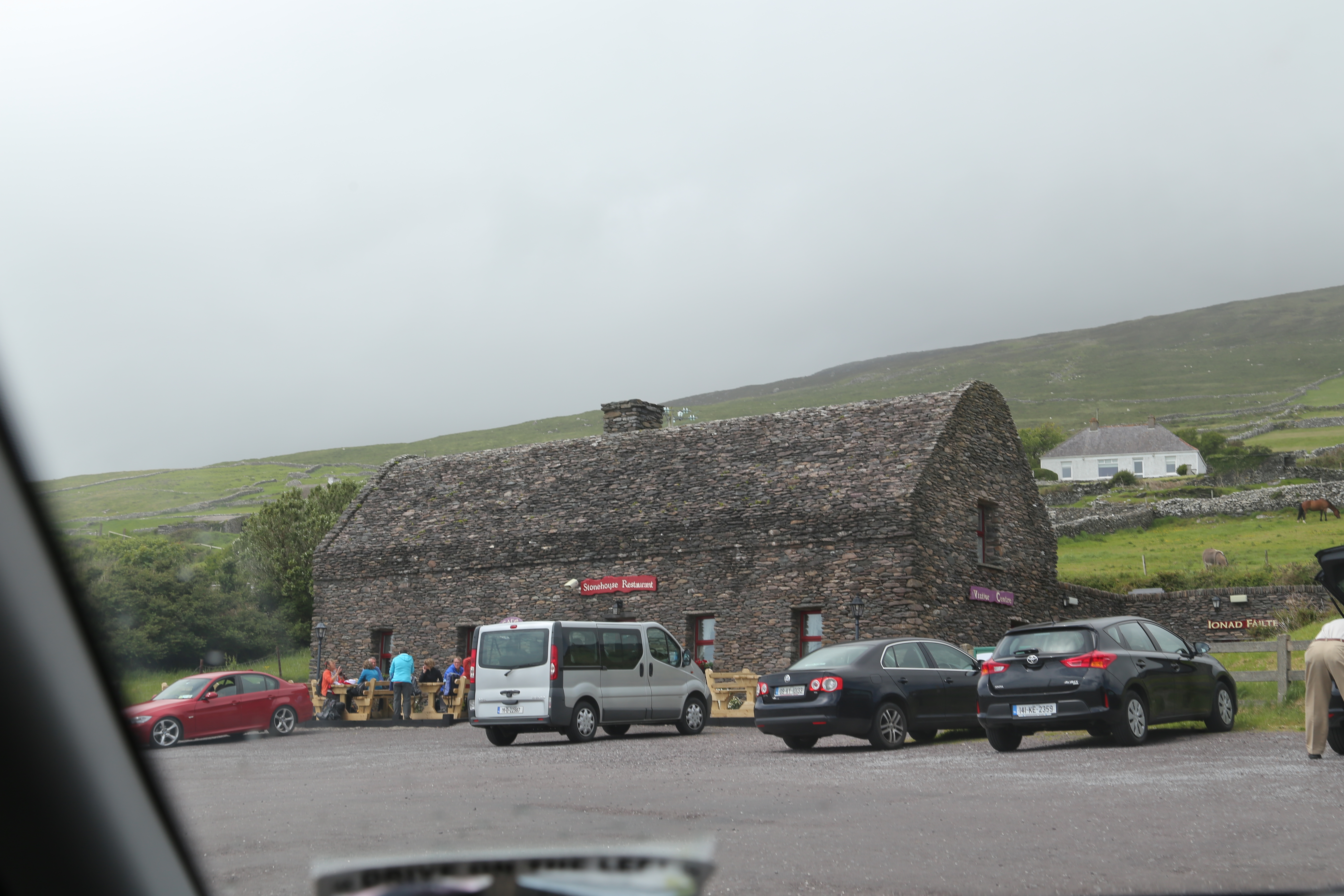 2014 Europe Trip Day 5 - Ireland (Church in Tralee, Blennerville Windmill, Dingle Peninsula, Conor Pass, Ventry Beach, Dunbeg Fort, Irish Potato Famine, Gallarus Oratory, Ring of Kerry, Valentia Island, The Kerry Cliffs, Ballinskelligs Castle and Beach)