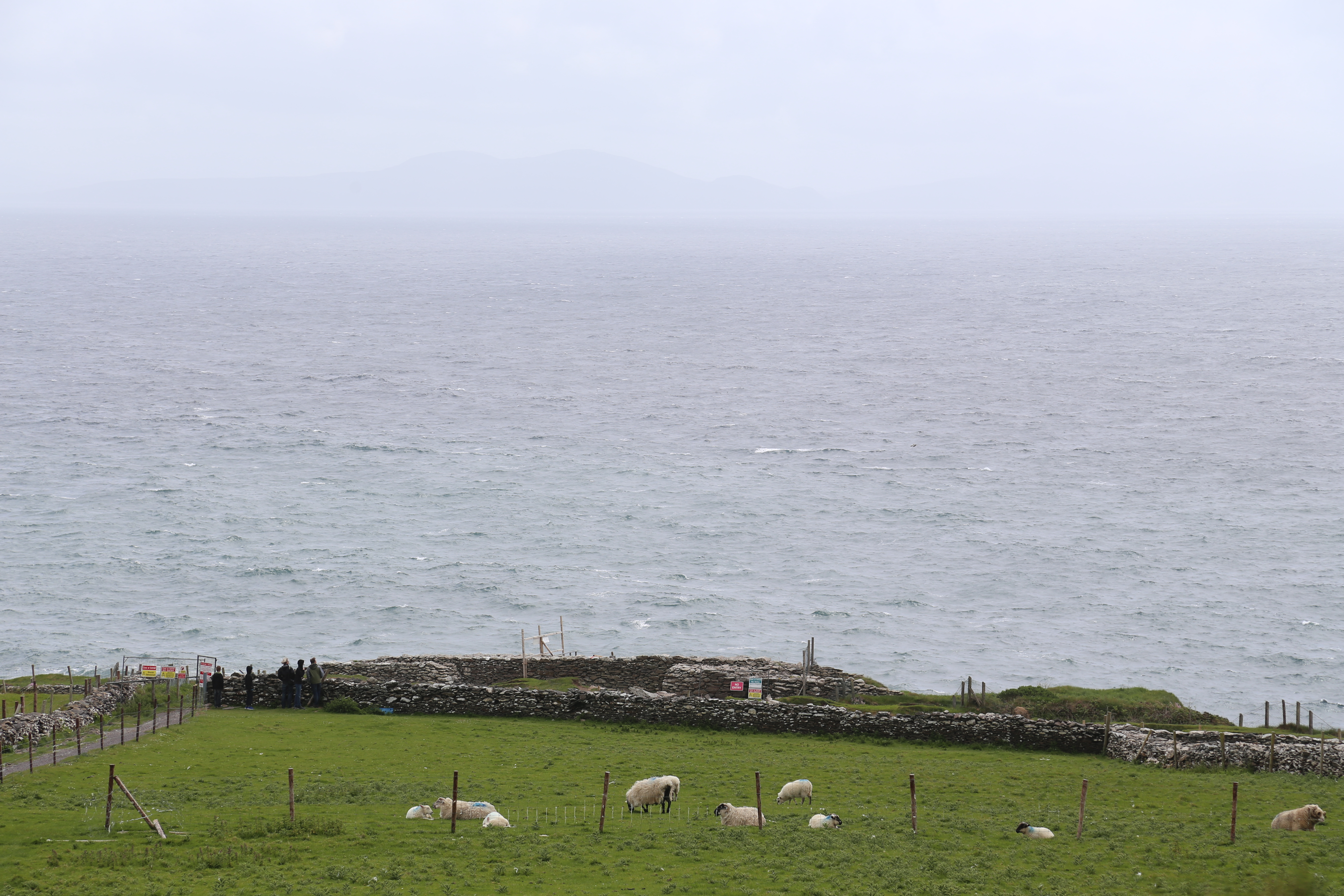 2014 Europe Trip Day 5 - Ireland (Church in Tralee, Blennerville Windmill, Dingle Peninsula, Conor Pass, Ventry Beach, Dunbeg Fort, Irish Potato Famine, Gallarus Oratory, Ring of Kerry, Valentia Island, The Kerry Cliffs, Ballinskelligs Castle and Beach)