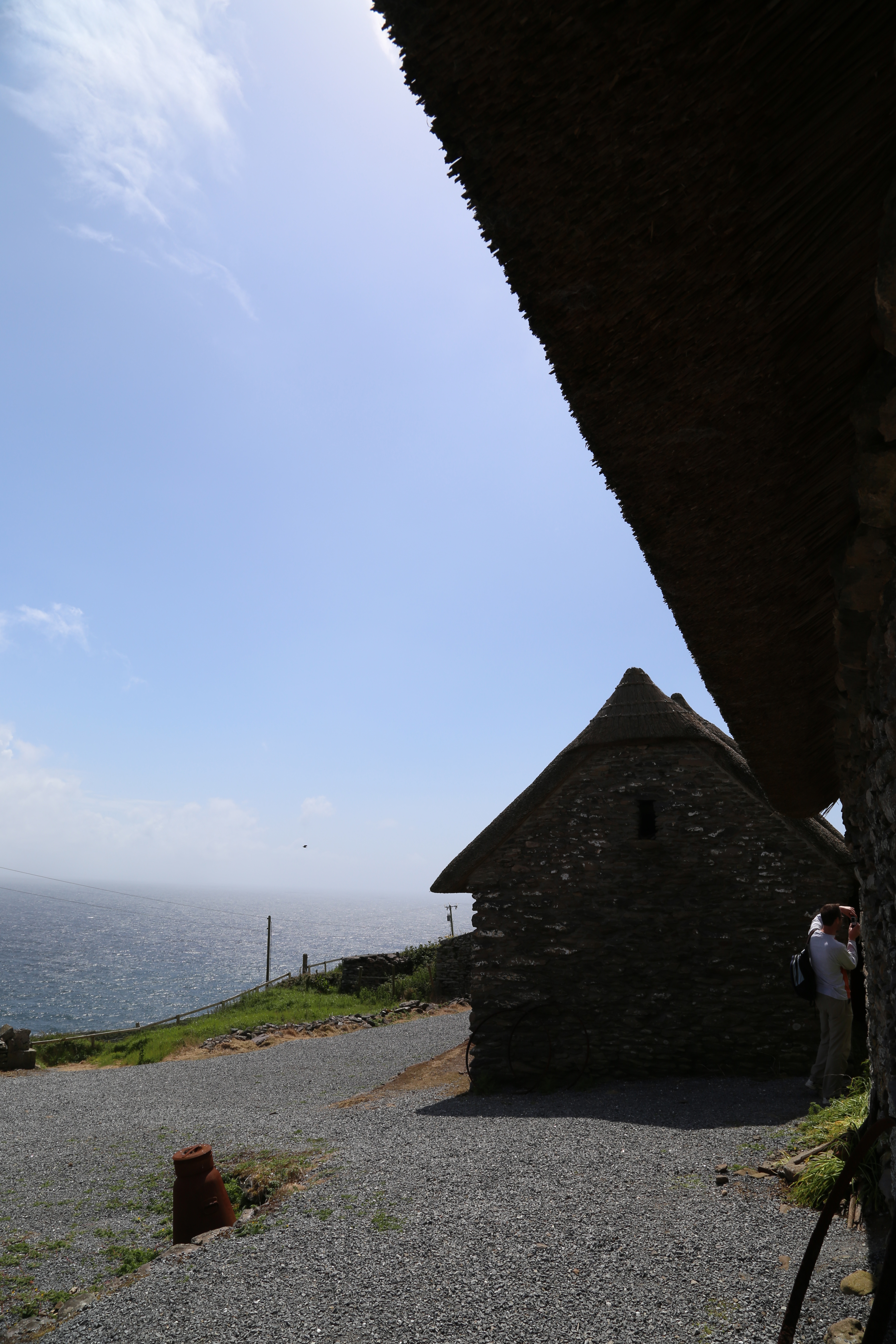 2014 Europe Trip Day 5 - Ireland (Church in Tralee, Blennerville Windmill, Dingle Peninsula, Conor Pass, Ventry Beach, Dunbeg Fort, Irish Potato Famine, Gallarus Oratory, Ring of Kerry, Valentia Island, The Kerry Cliffs, Ballinskelligs Castle and Beach)