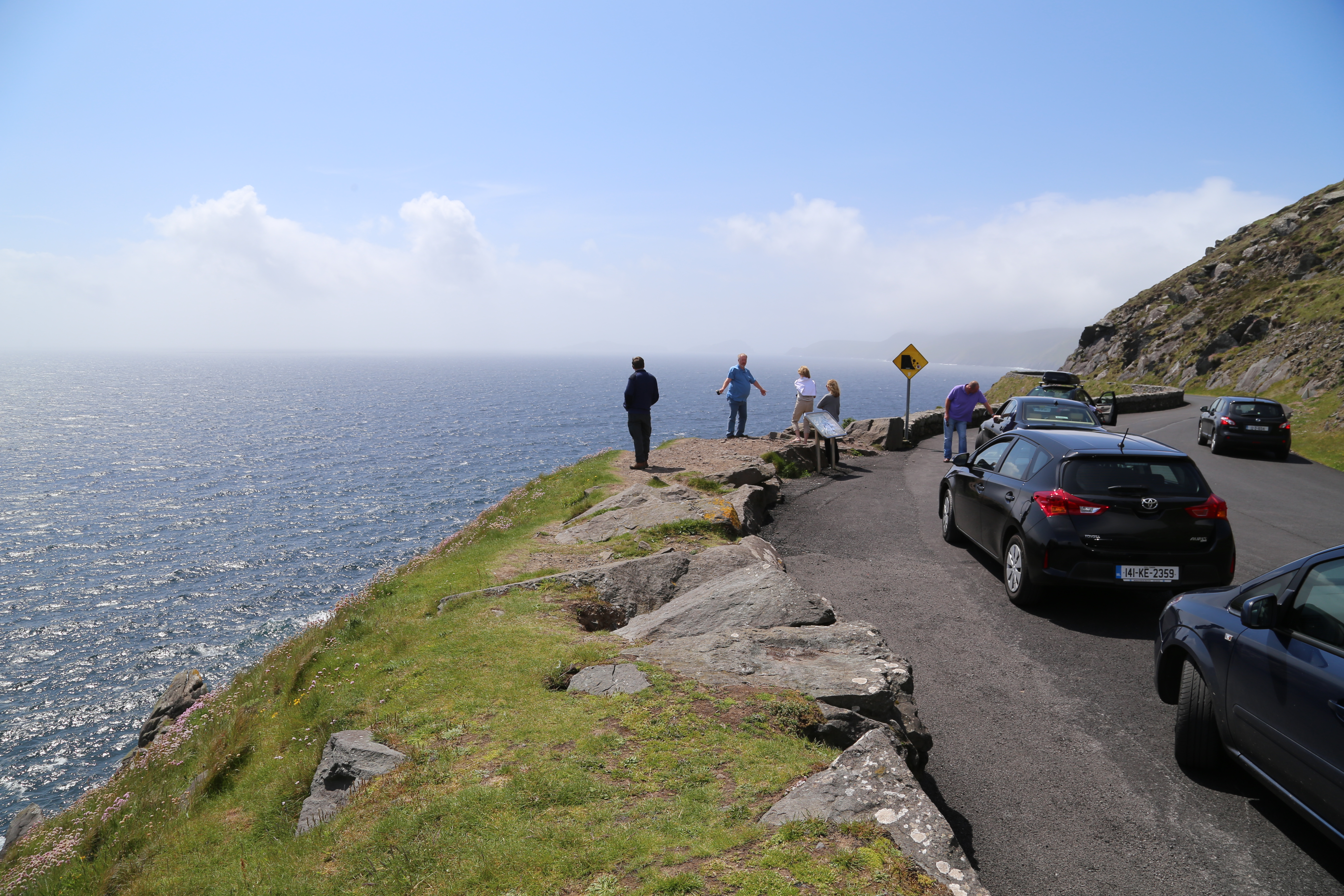 2014 Europe Trip Day 5 - Ireland (Church in Tralee, Blennerville Windmill, Dingle Peninsula, Conor Pass, Ventry Beach, Dunbeg Fort, Irish Potato Famine, Gallarus Oratory, Ring of Kerry, Valentia Island, The Kerry Cliffs, Ballinskelligs Castle and Beach)