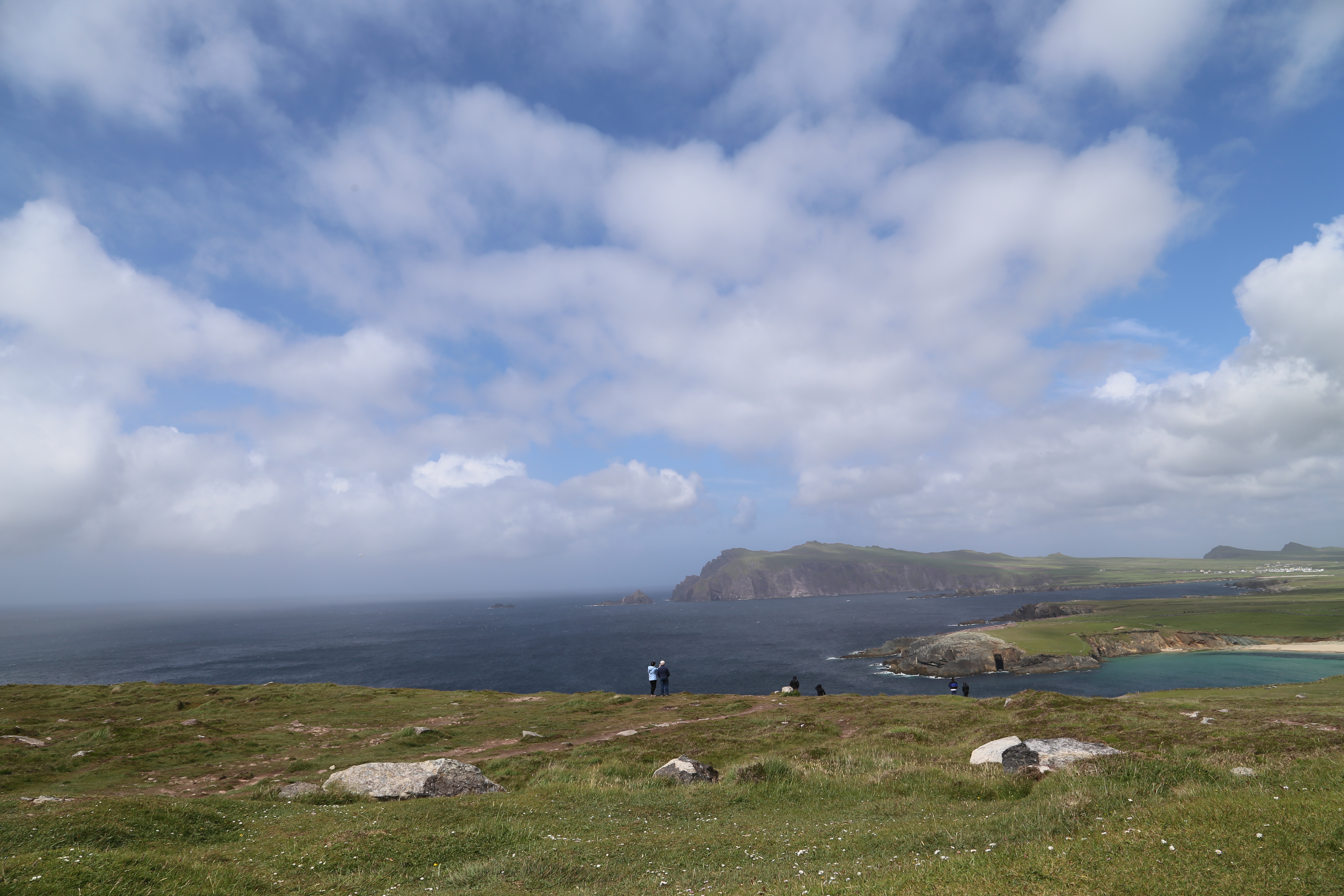 2014 Europe Trip Day 5 - Ireland (Church in Tralee, Blennerville Windmill, Dingle Peninsula, Conor Pass, Ventry Beach, Dunbeg Fort, Irish Potato Famine, Gallarus Oratory, Ring of Kerry, Valentia Island, The Kerry Cliffs, Ballinskelligs Castle and Beach)