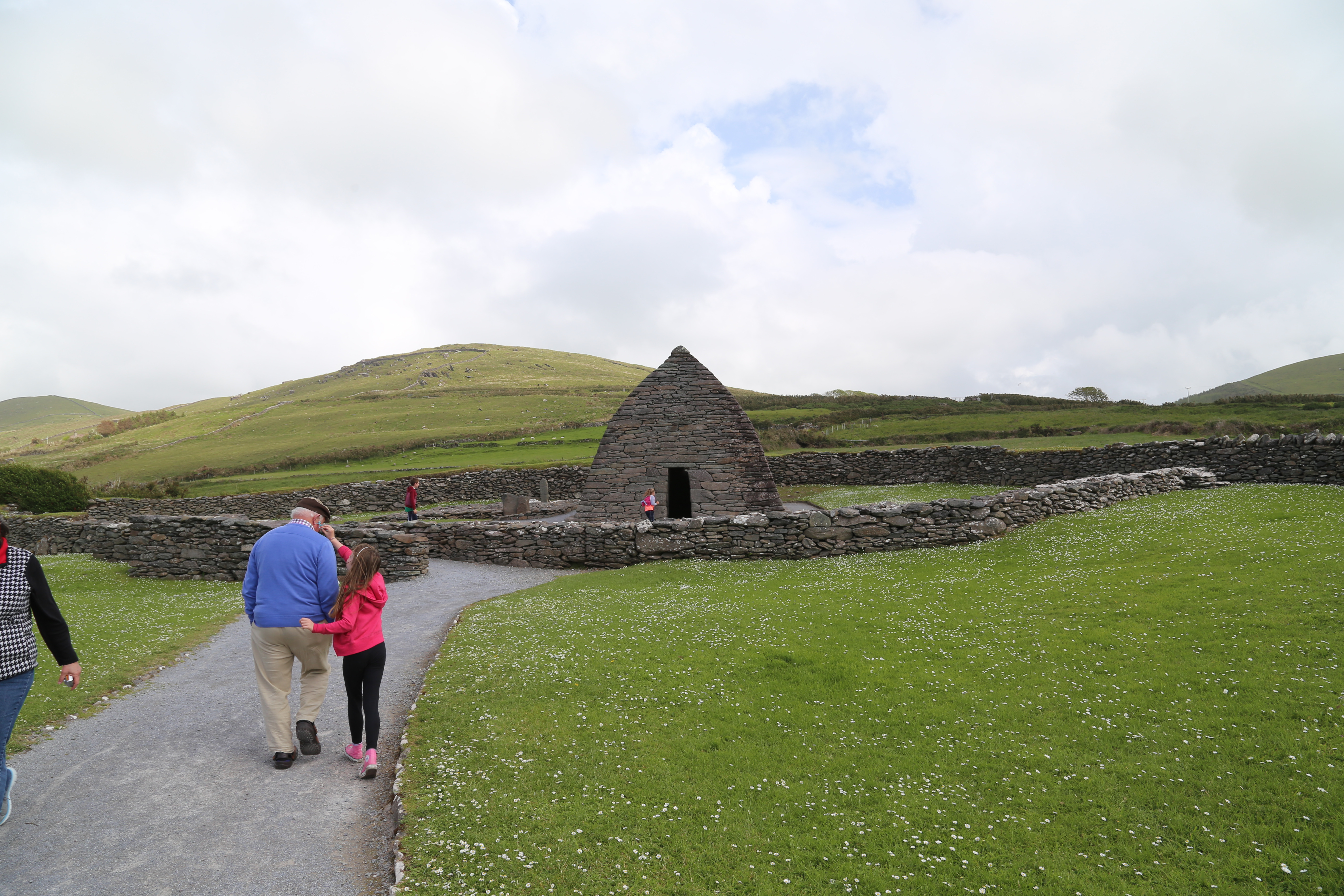 2014 Europe Trip Day 5 - Ireland (Church in Tralee, Blennerville Windmill, Dingle Peninsula, Conor Pass, Ventry Beach, Dunbeg Fort, Irish Potato Famine, Gallarus Oratory, Ring of Kerry, Valentia Island, The Kerry Cliffs, Ballinskelligs Castle and Beach)