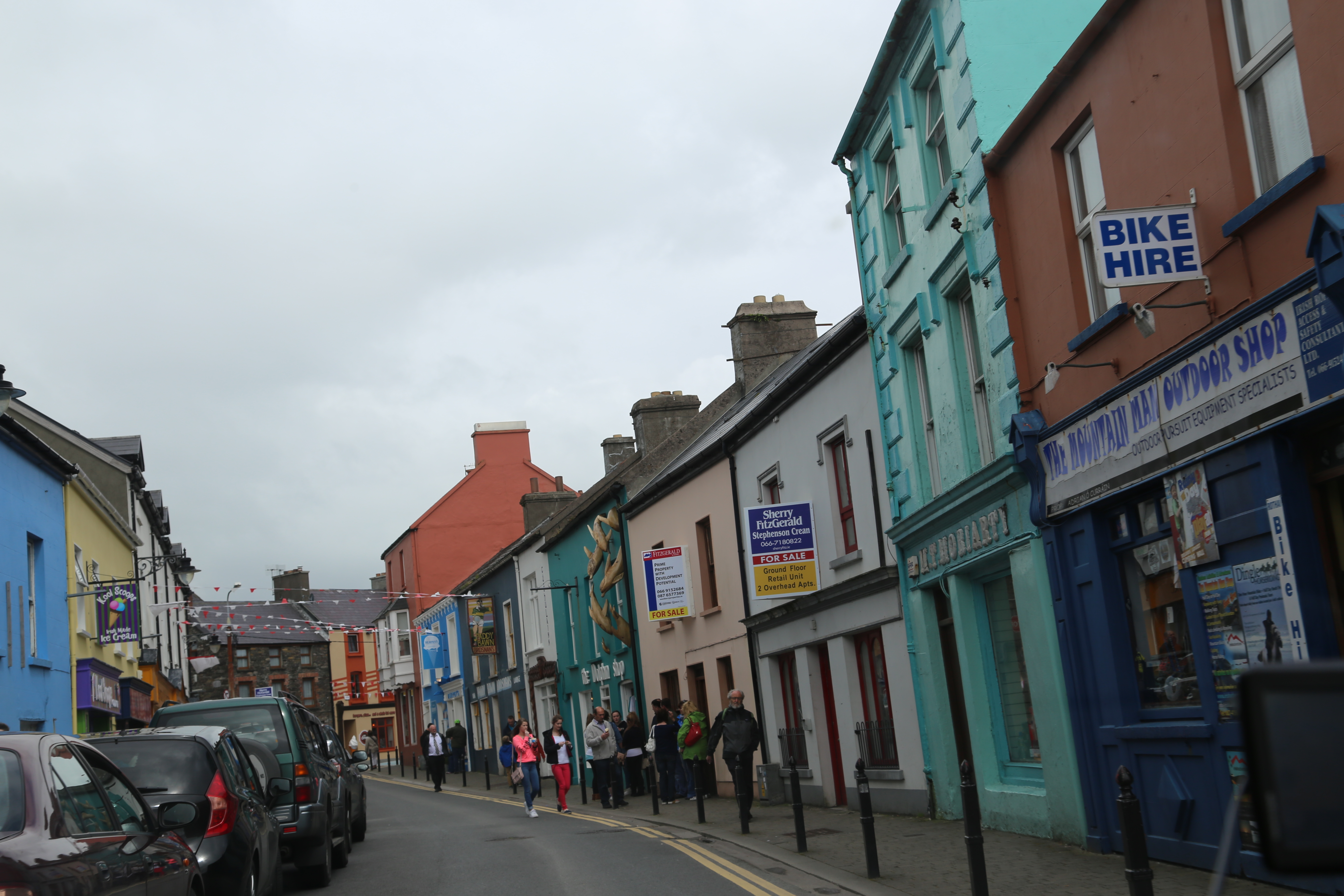 2014 Europe Trip Day 5 - Ireland (Church in Tralee, Blennerville Windmill, Dingle Peninsula, Conor Pass, Ventry Beach, Dunbeg Fort, Irish Potato Famine, Gallarus Oratory, Ring of Kerry, Valentia Island, The Kerry Cliffs, Ballinskelligs Castle and Beach)