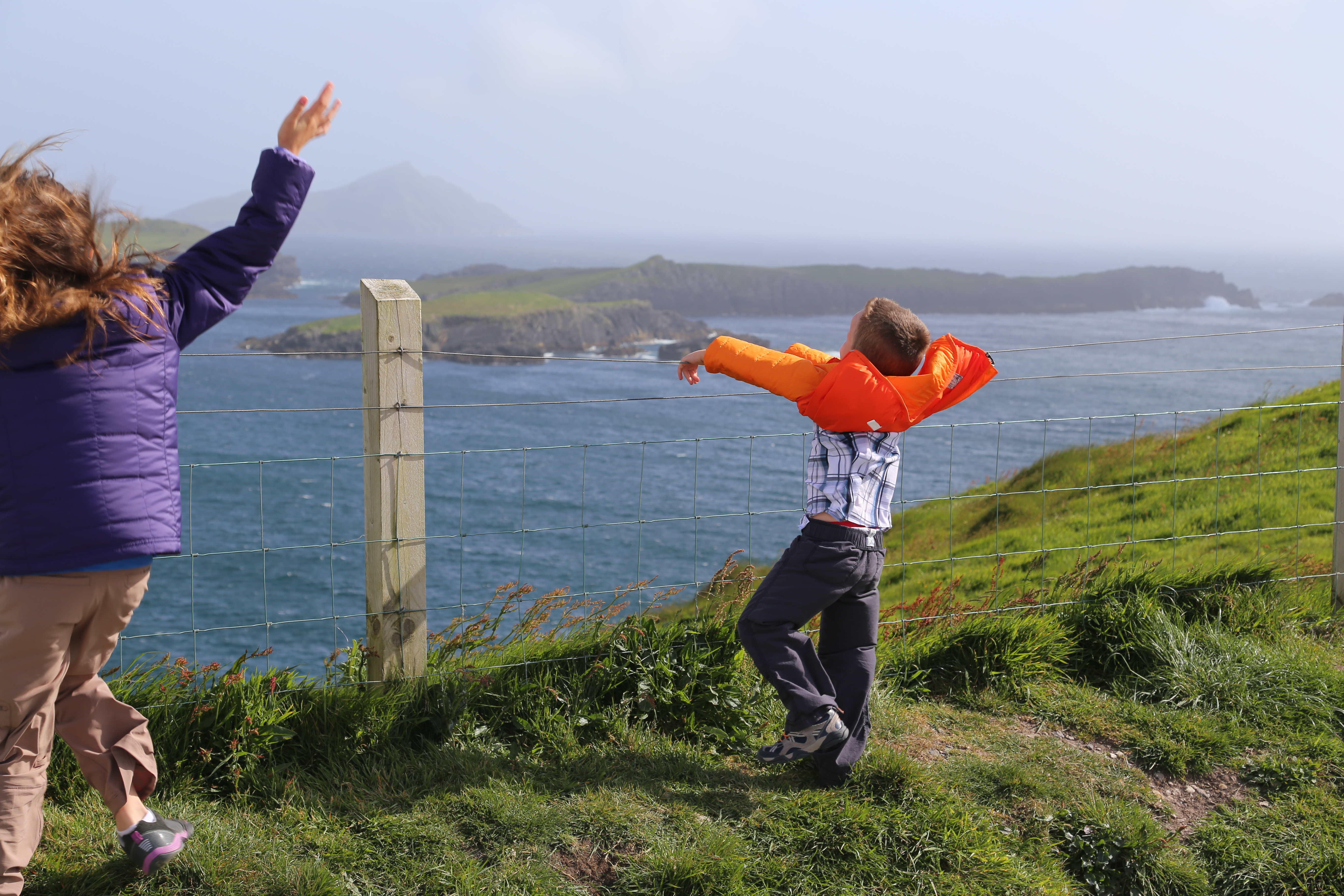 2014 Europe Trip Day 5 - Ireland (Church in Tralee, Blennerville Windmill, Dingle Peninsula, Conor Pass, Ventry Beach, Dunbeg Fort, Irish Potato Famine, Gallarus Oratory, Ring of Kerry, Valentia Island, The Kerry Cliffs, Ballinskelligs Castle and Beach)