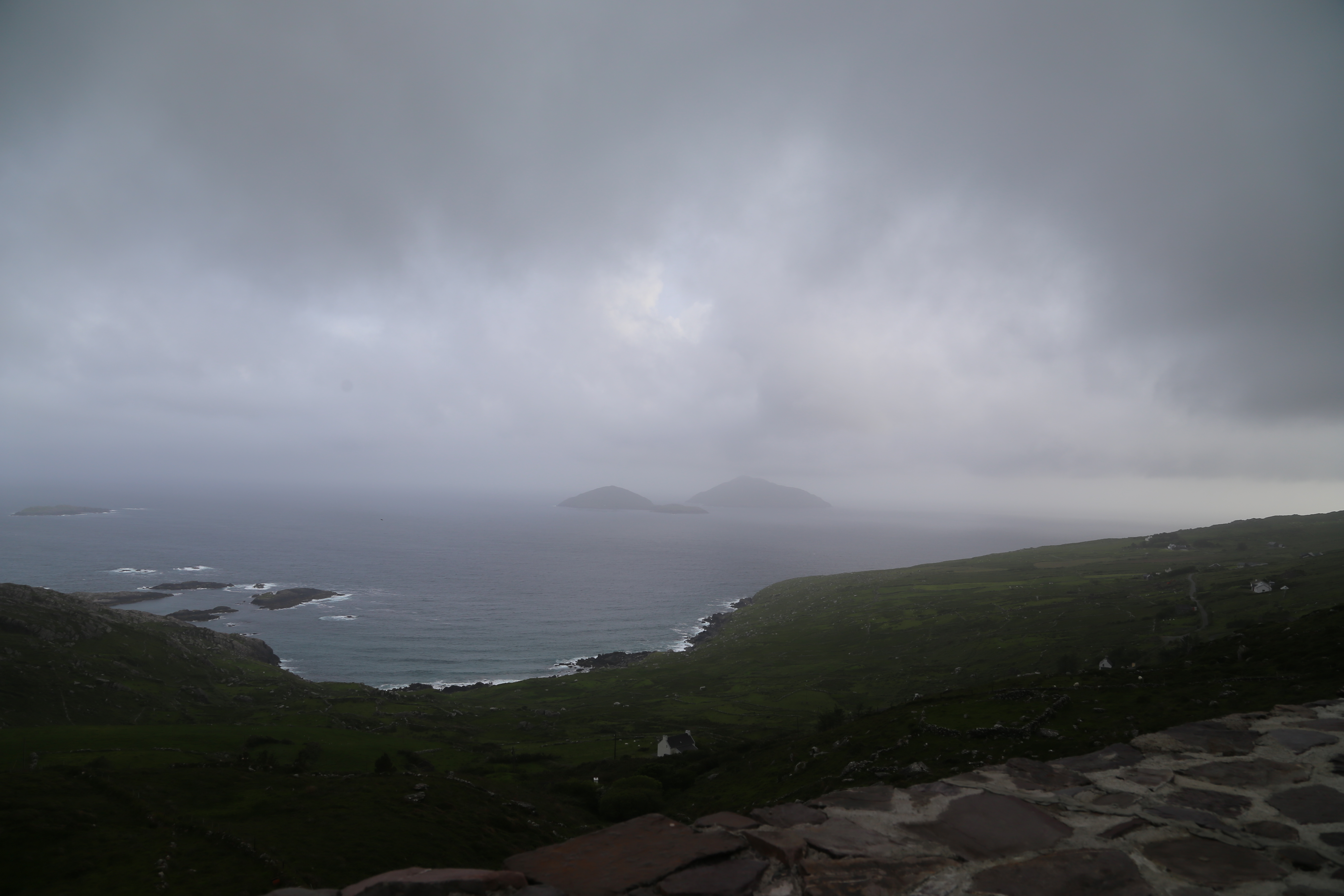 2014 Europe Trip Day 5 - Ireland (Church in Tralee, Blennerville Windmill, Dingle Peninsula, Conor Pass, Ventry Beach, Dunbeg Fort, Irish Potato Famine, Gallarus Oratory, Ring of Kerry, Valentia Island, The Kerry Cliffs, Ballinskelligs Castle and Beach)