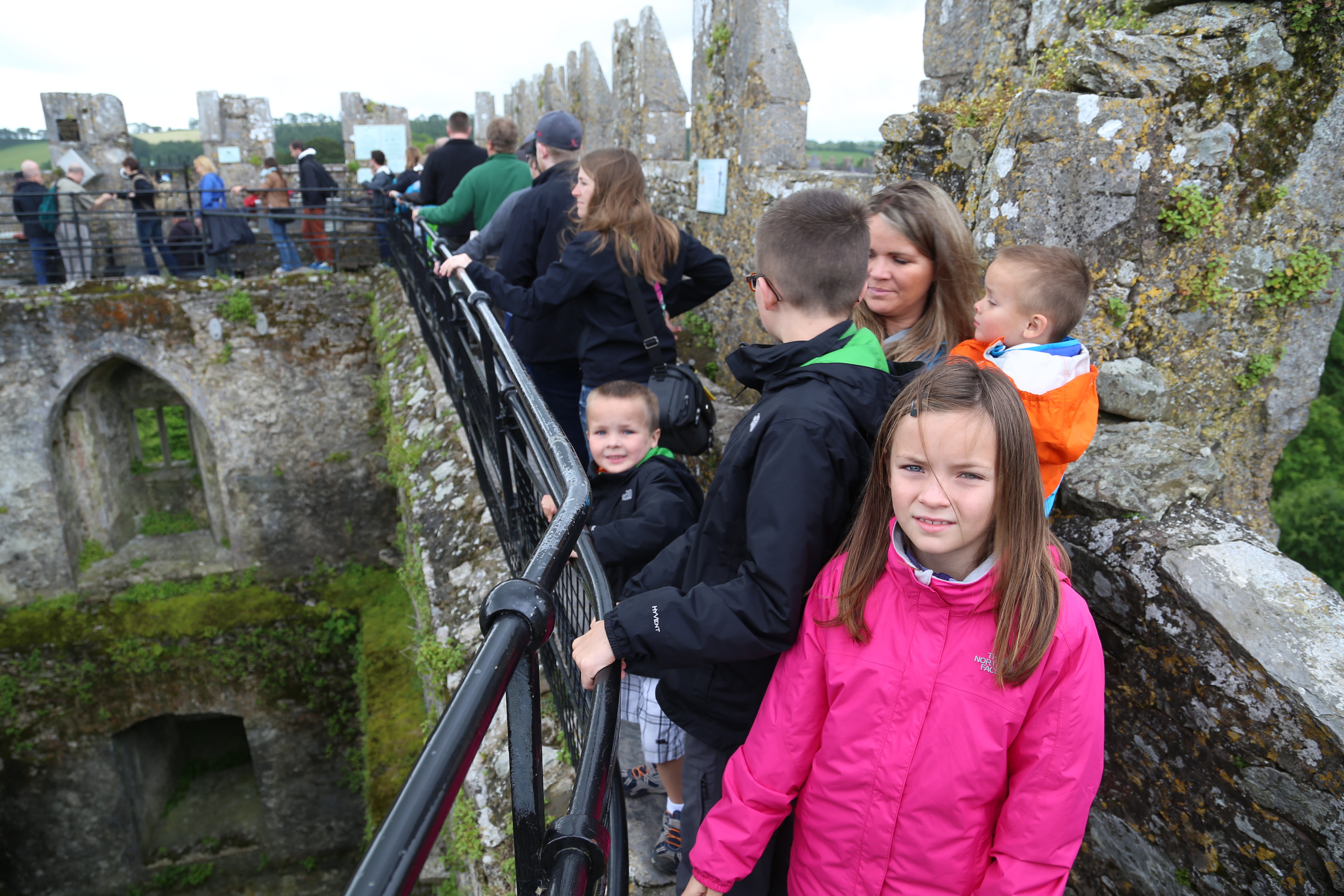 2014 Europe Trip Day 6 - Ireland (Blarney Castle, Kissing the Blarney Stone, Kinsale, Charles Fort, Lispatrick Lower Beach)