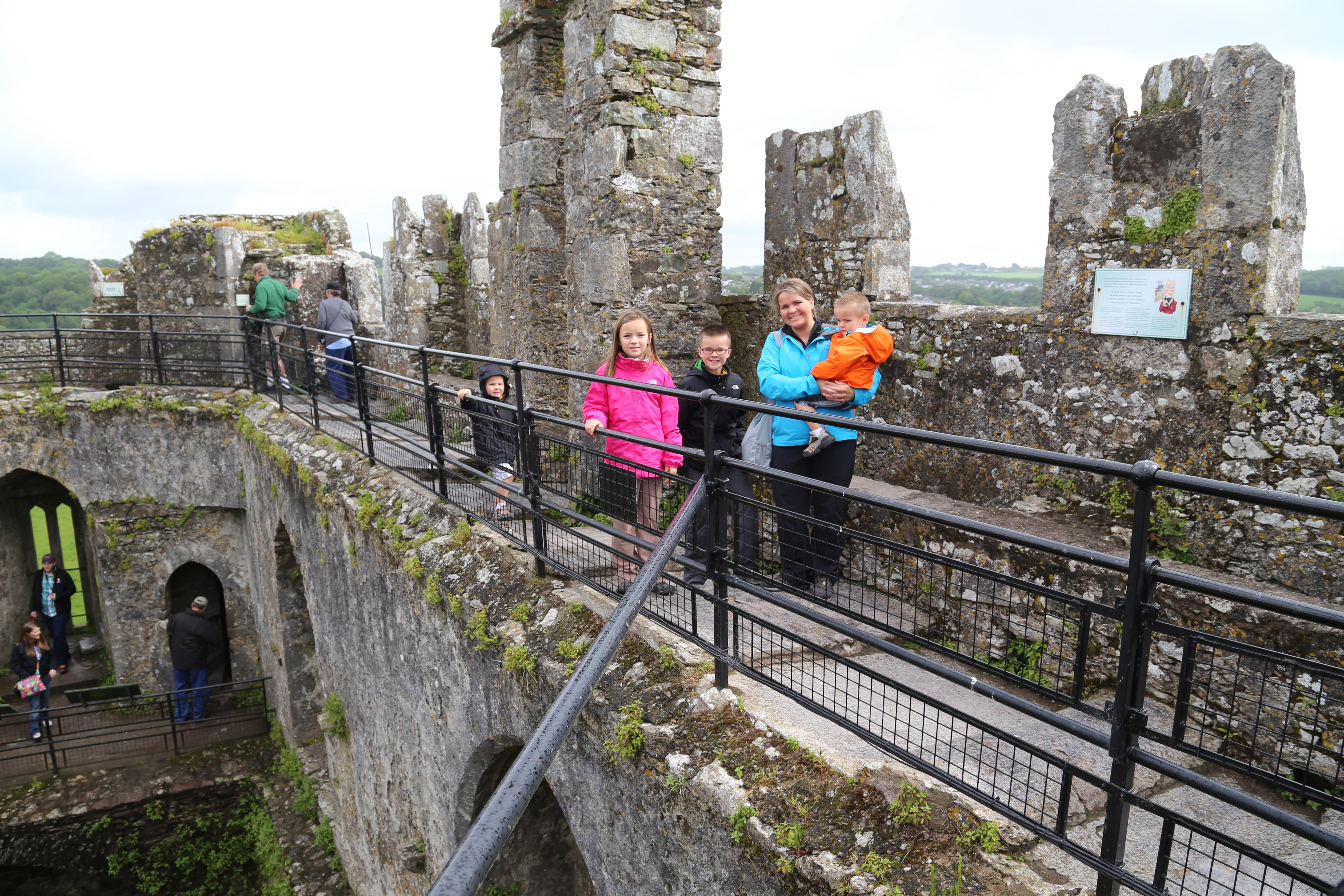 2014 Europe Trip Day 6 - Ireland (Blarney Castle, Kissing the Blarney Stone, Kinsale, Charles Fort, Lispatrick Lower Beach)