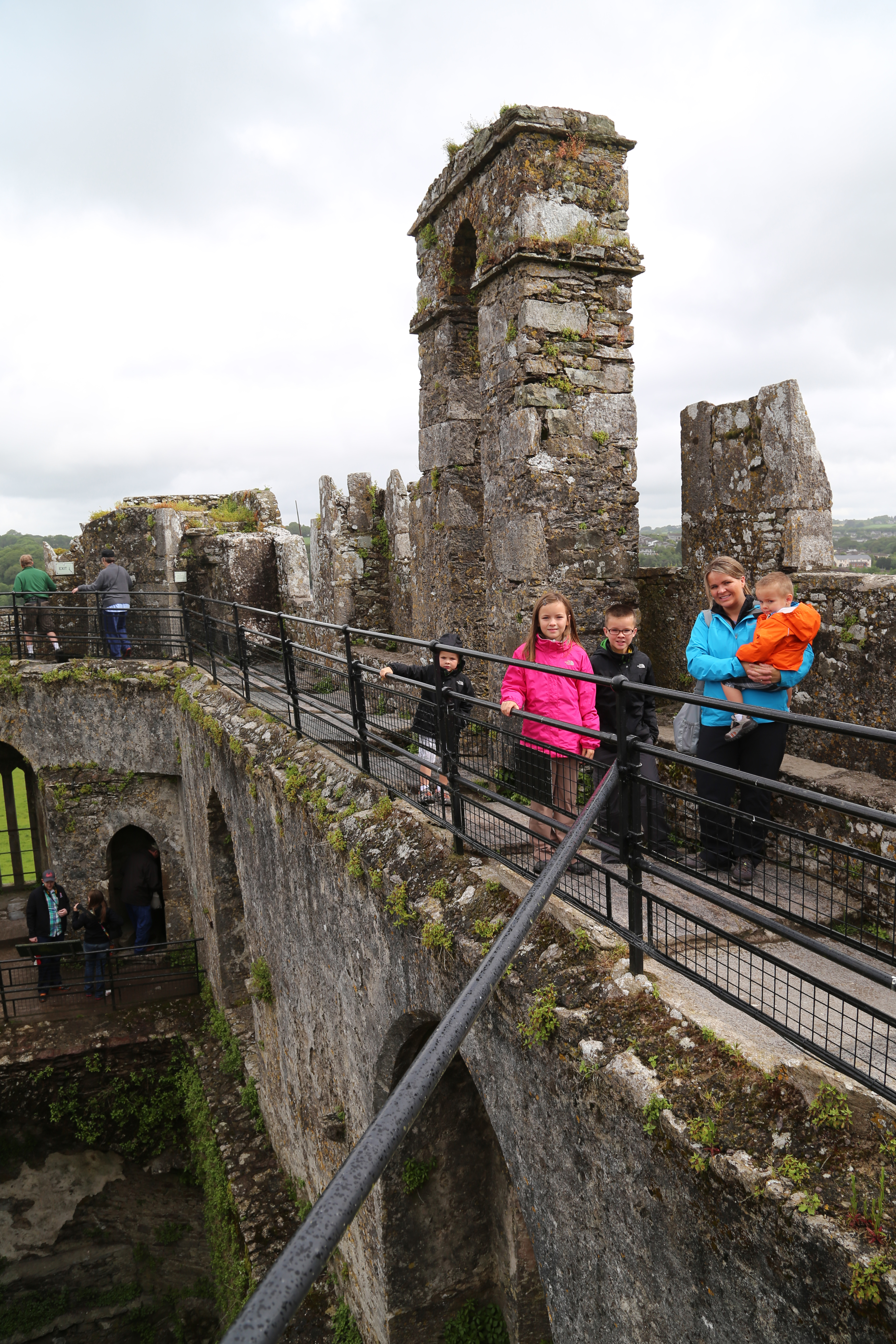 2014 Europe Trip Day 6 - Ireland (Blarney Castle, Kissing the Blarney Stone, Kinsale, Charles Fort, Lispatrick Lower Beach)