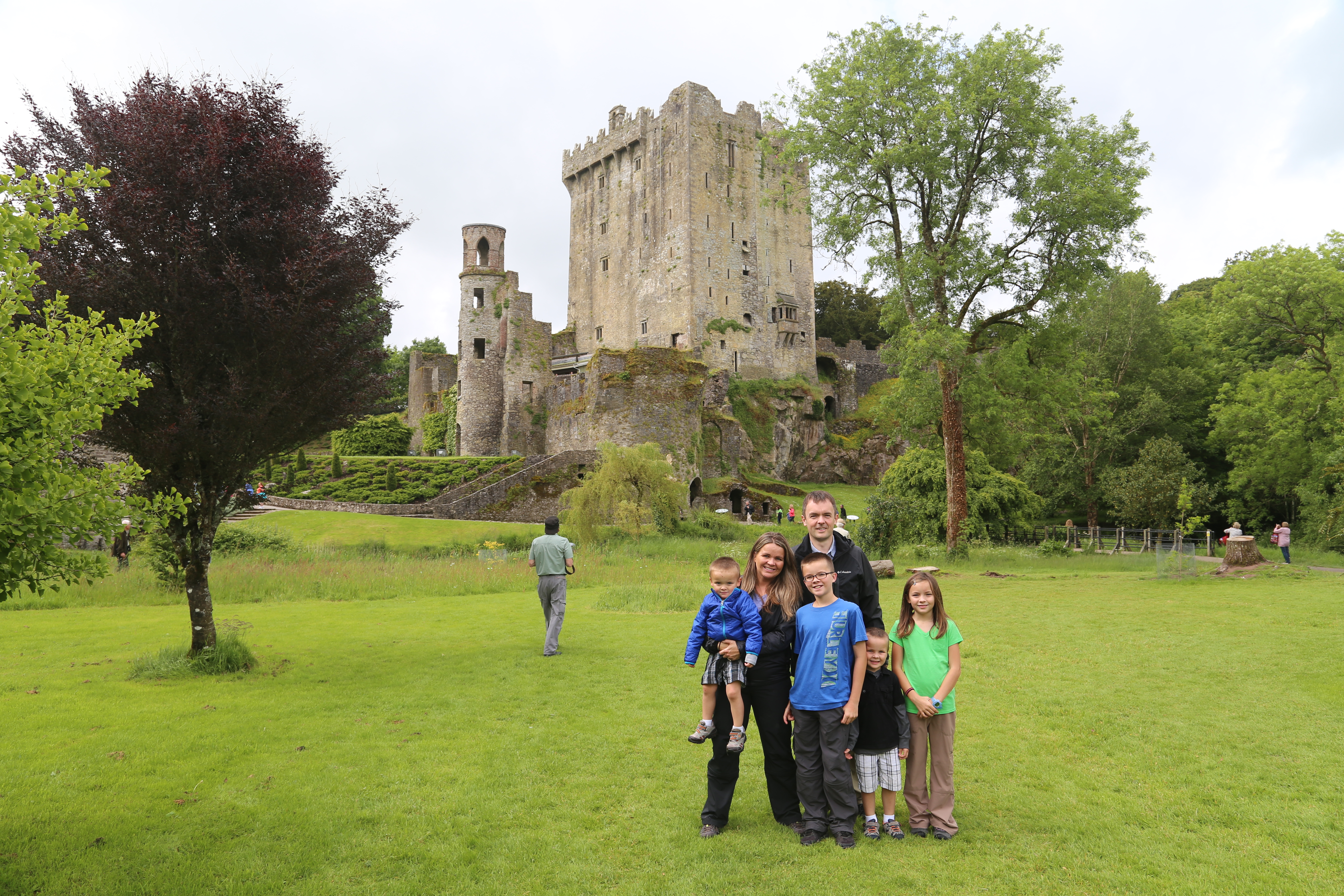 2014 Europe Trip Day 6 - Ireland (Blarney Castle, Kissing the Blarney Stone, Kinsale, Charles Fort, Lispatrick Lower Beach)