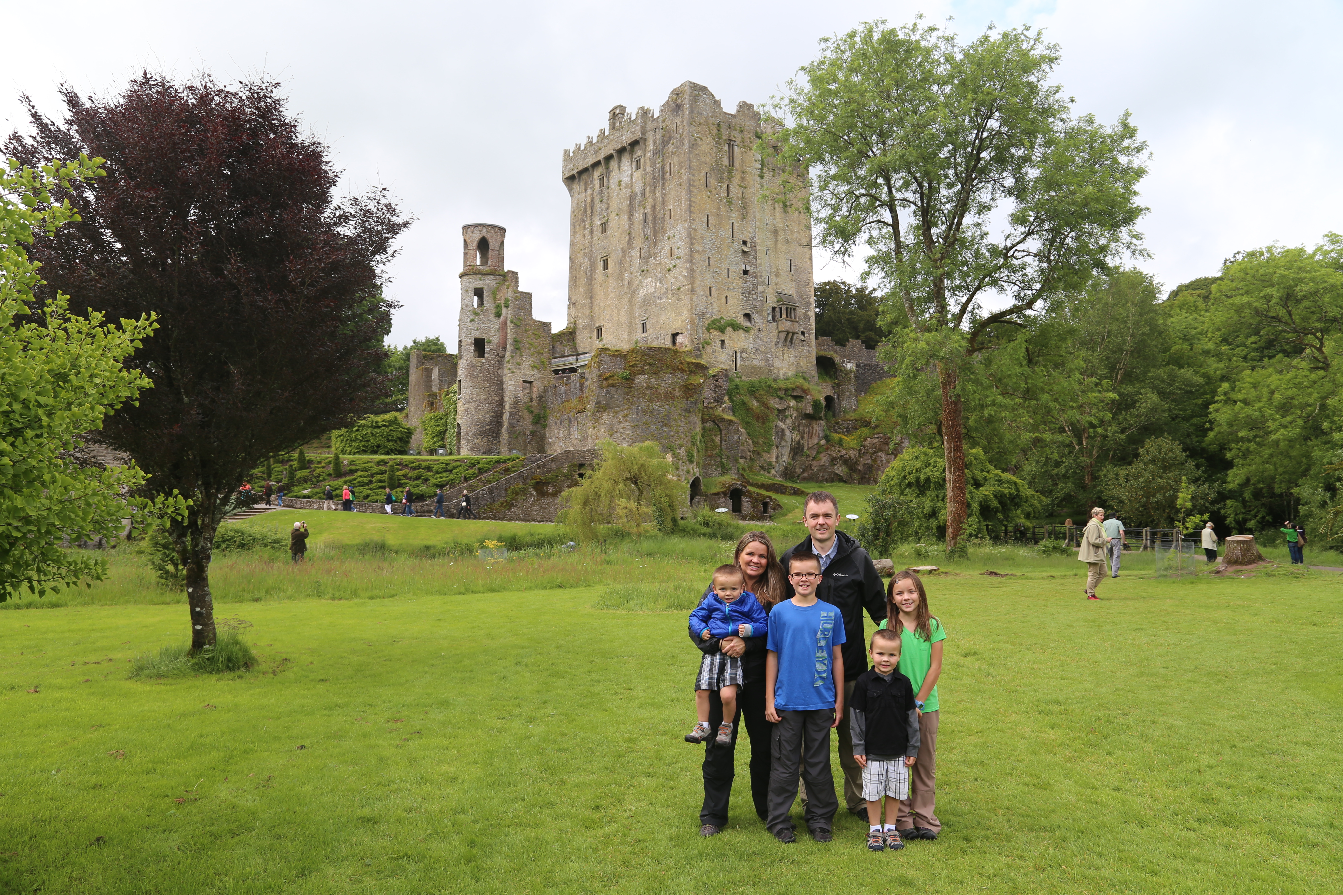 2014 Europe Trip Day 6 - Ireland (Blarney Castle, Kissing the Blarney Stone, Kinsale, Charles Fort, Lispatrick Lower Beach)