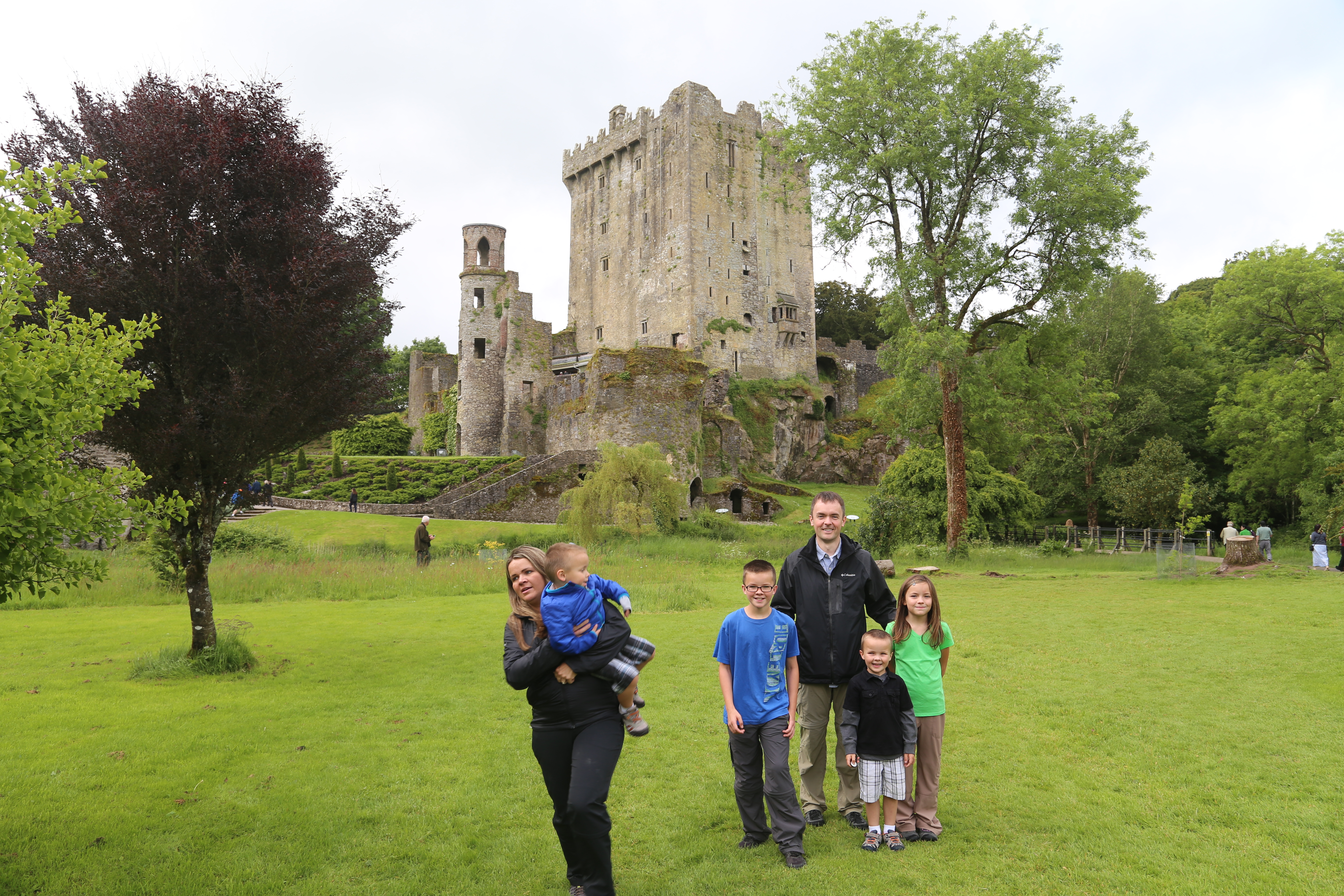 2014 Europe Trip Day 6 - Ireland (Blarney Castle, Kissing the Blarney Stone, Kinsale, Charles Fort, Lispatrick Lower Beach)