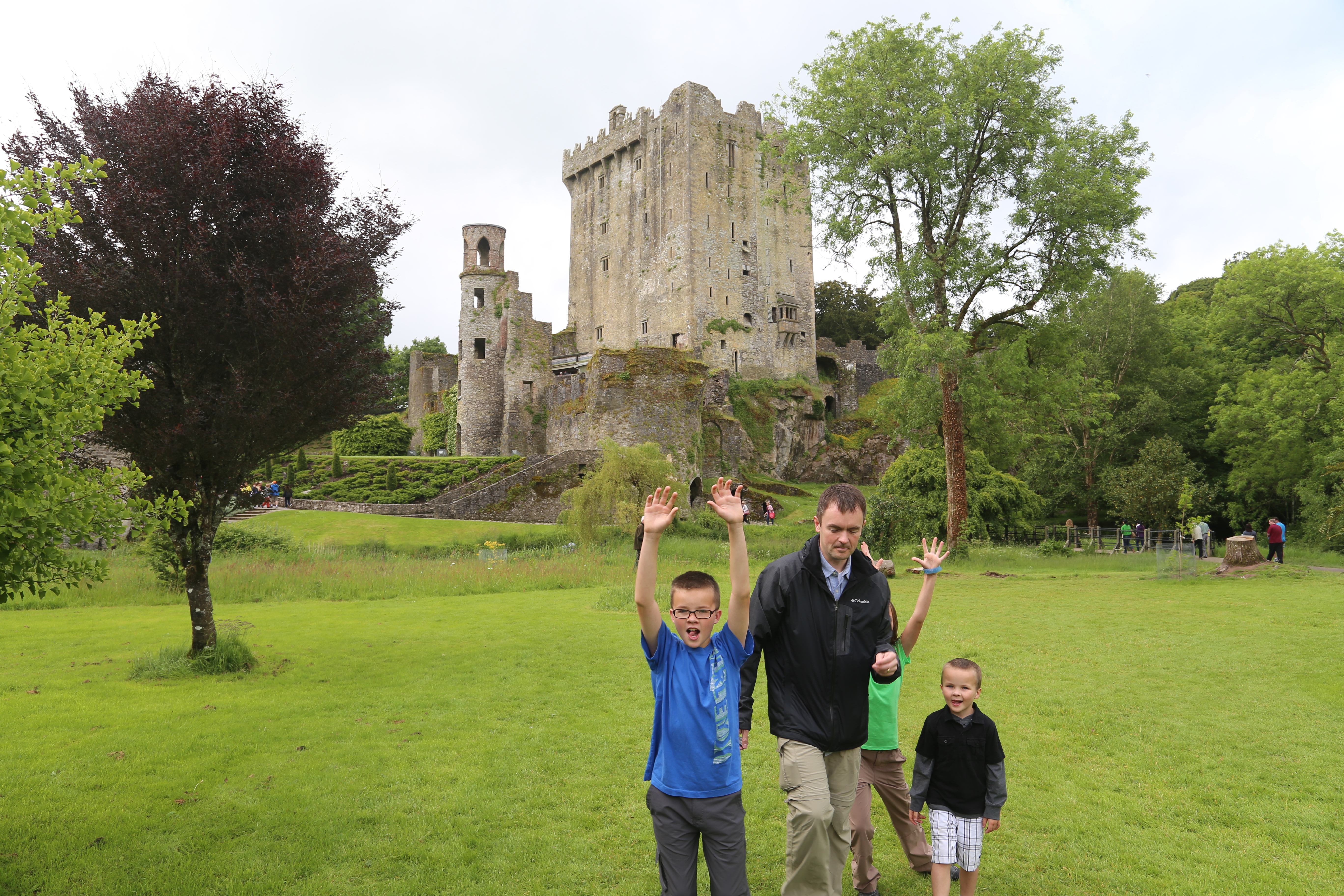 2014 Europe Trip Day 6 - Ireland (Blarney Castle, Kissing the Blarney Stone, Kinsale, Charles Fort, Lispatrick Lower Beach)