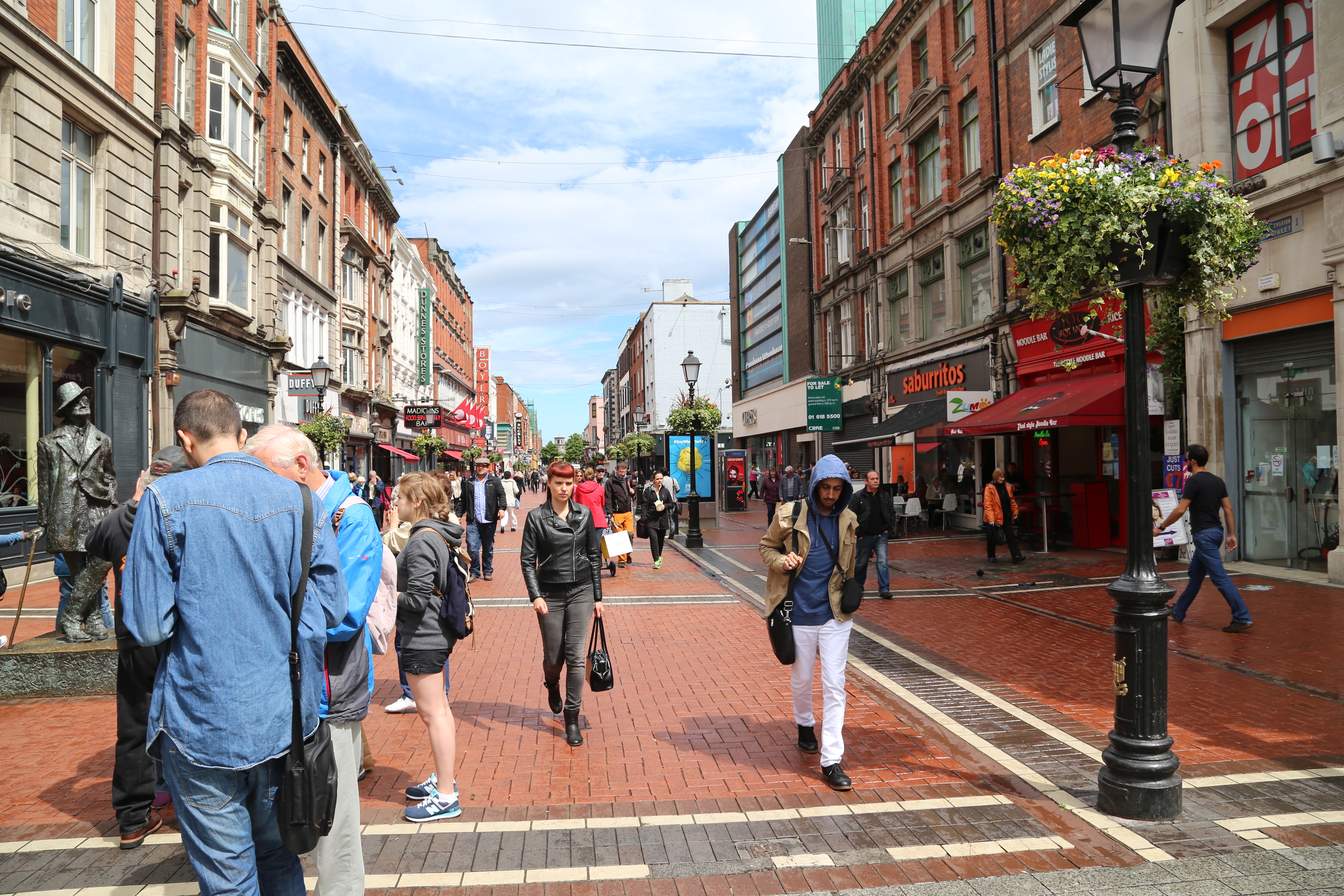 2014 Europe Trip Day 7 - Ireland (Dublin, Spire of Dublin, Leprechaun, Irish Stew at O'neills Bar, Trinity College, The Book of Kells, The Old Library, St. Patrick's Cathedral, Dublin Airport)