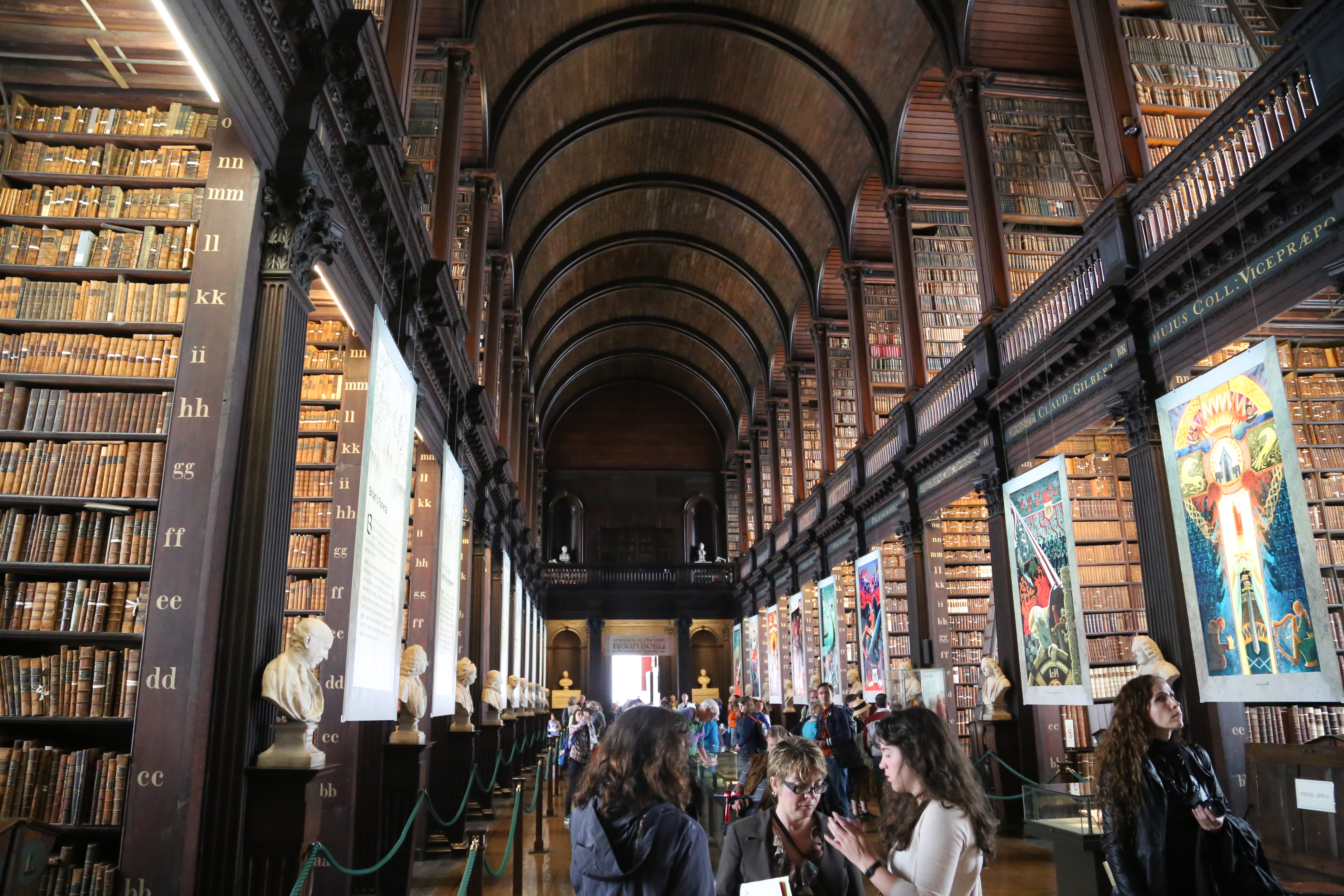 2014 Europe Trip Day 7 - Ireland (Dublin, Spire of Dublin, Leprechaun, Irish Stew at O'neills Bar, Trinity College, The Book of Kells, The Old Library, St. Patrick's Cathedral, Dublin Airport)