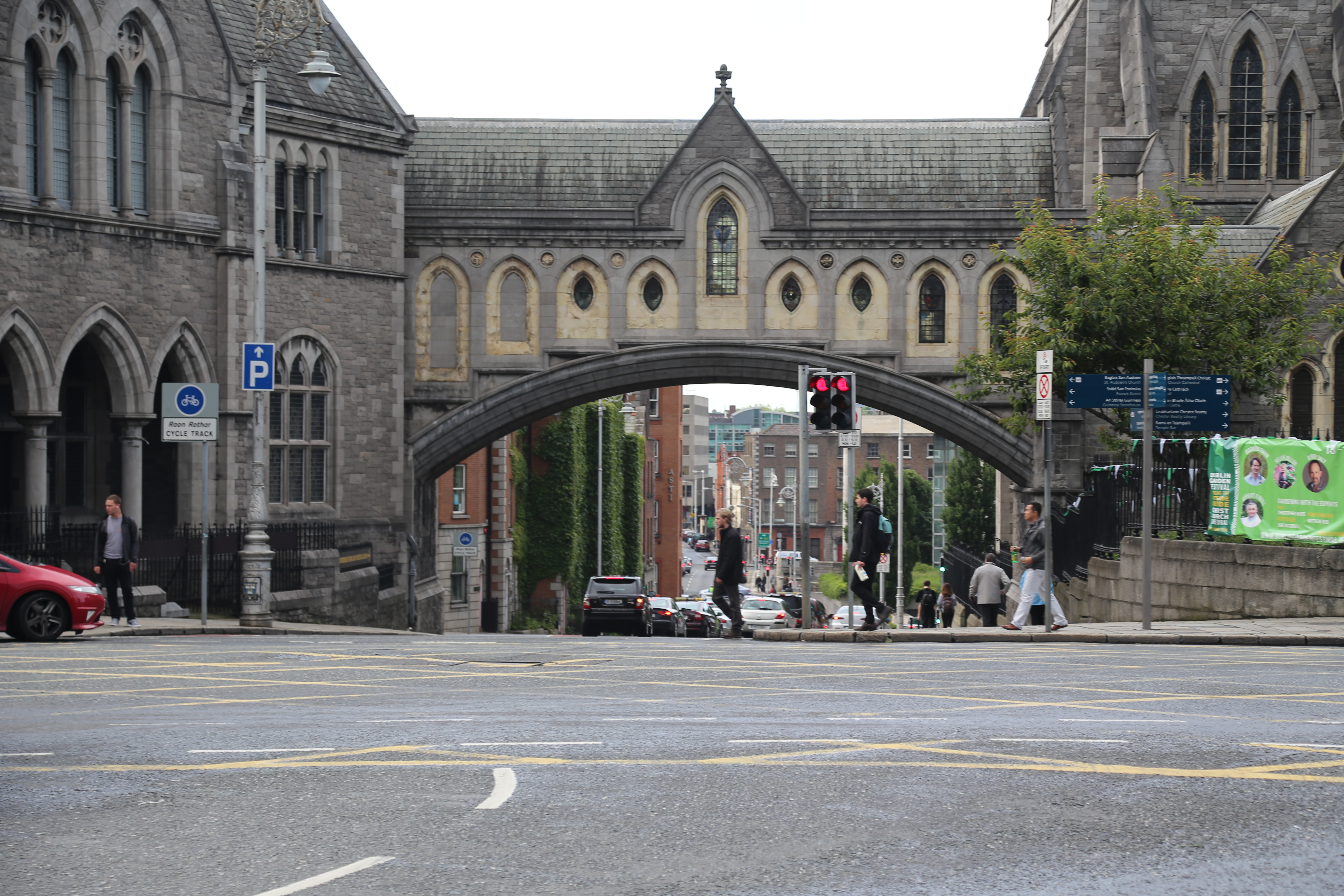 2014 Europe Trip Day 7 - Ireland (Dublin, Spire of Dublin, Leprechaun, Irish Stew at O'neills Bar, Trinity College, The Book of Kells, The Old Library, St. Patrick's Cathedral, Dublin Airport)