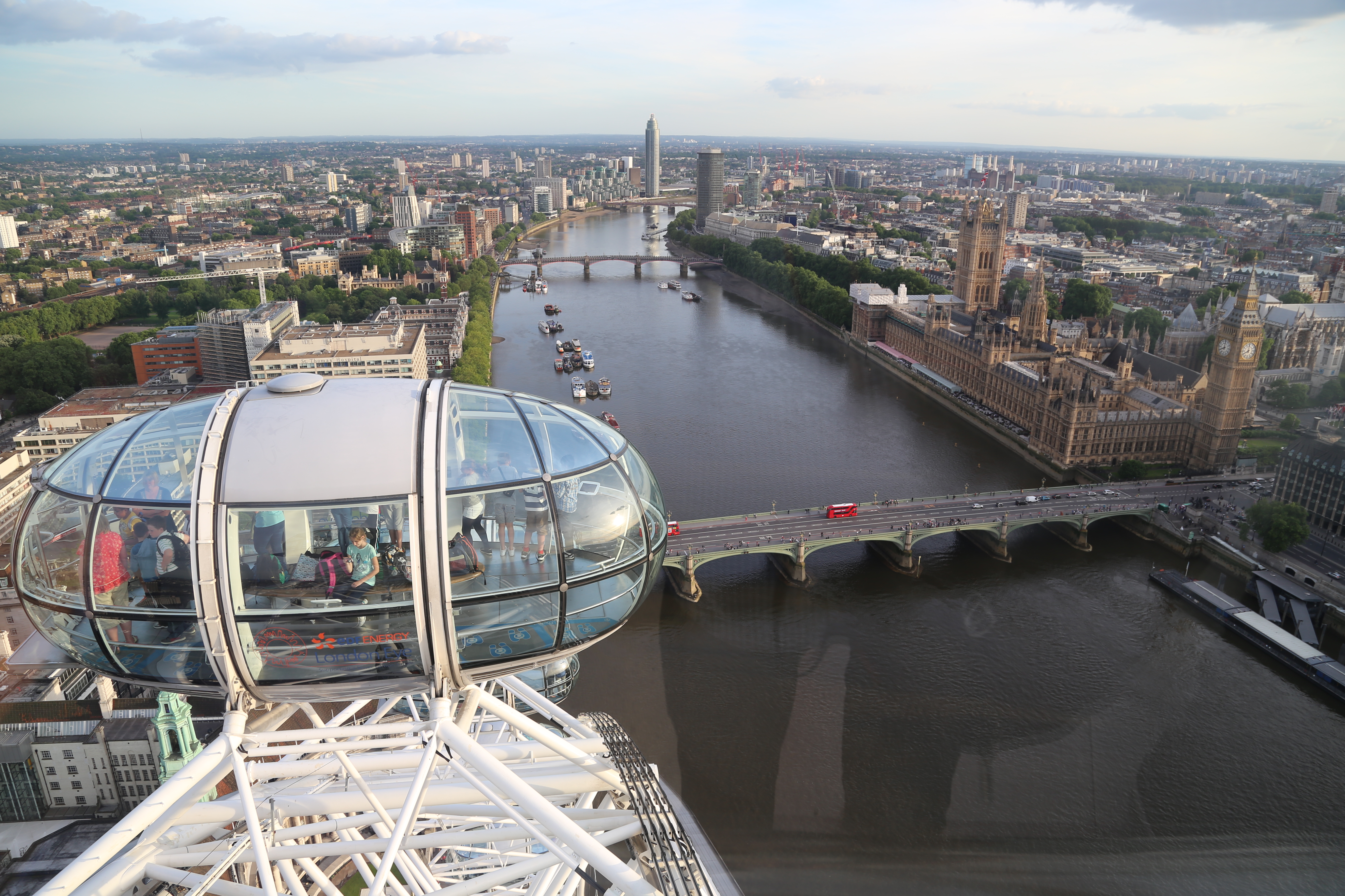 2014 Europe Trip Day 8 - England (London Gatwick Airport, Buckingham Palace, Riding the Tube - London Underground, Mister Whippy Ice Cream, Thames River Cruise, The London Eye, Harry Potter Platform 9 3/4, Vimto)