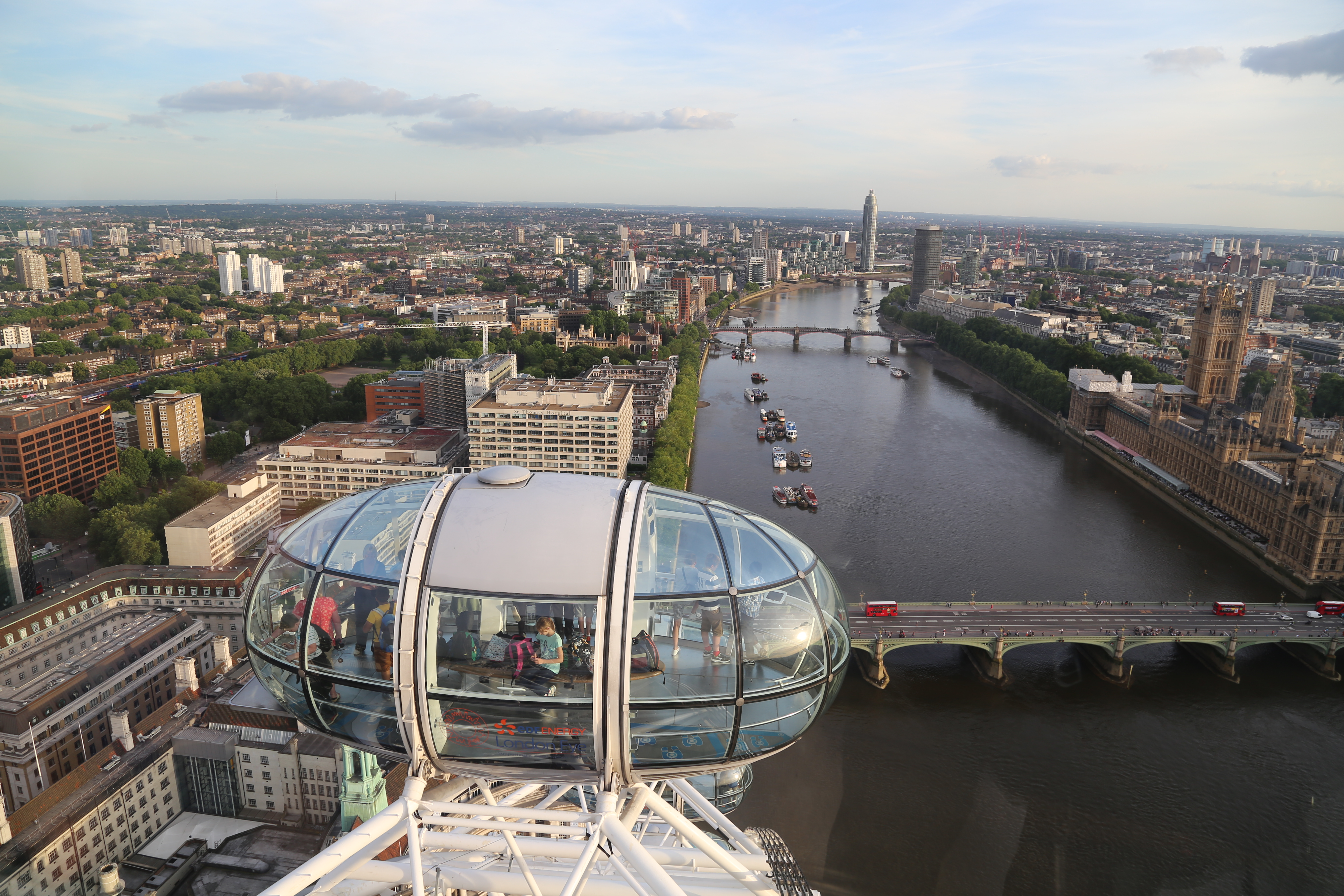 2014 Europe Trip Day 8 - England (London Gatwick Airport, Buckingham Palace, Riding the Tube - London Underground, Mister Whippy Ice Cream, Thames River Cruise, The London Eye, Harry Potter Platform 9 3/4, Vimto)