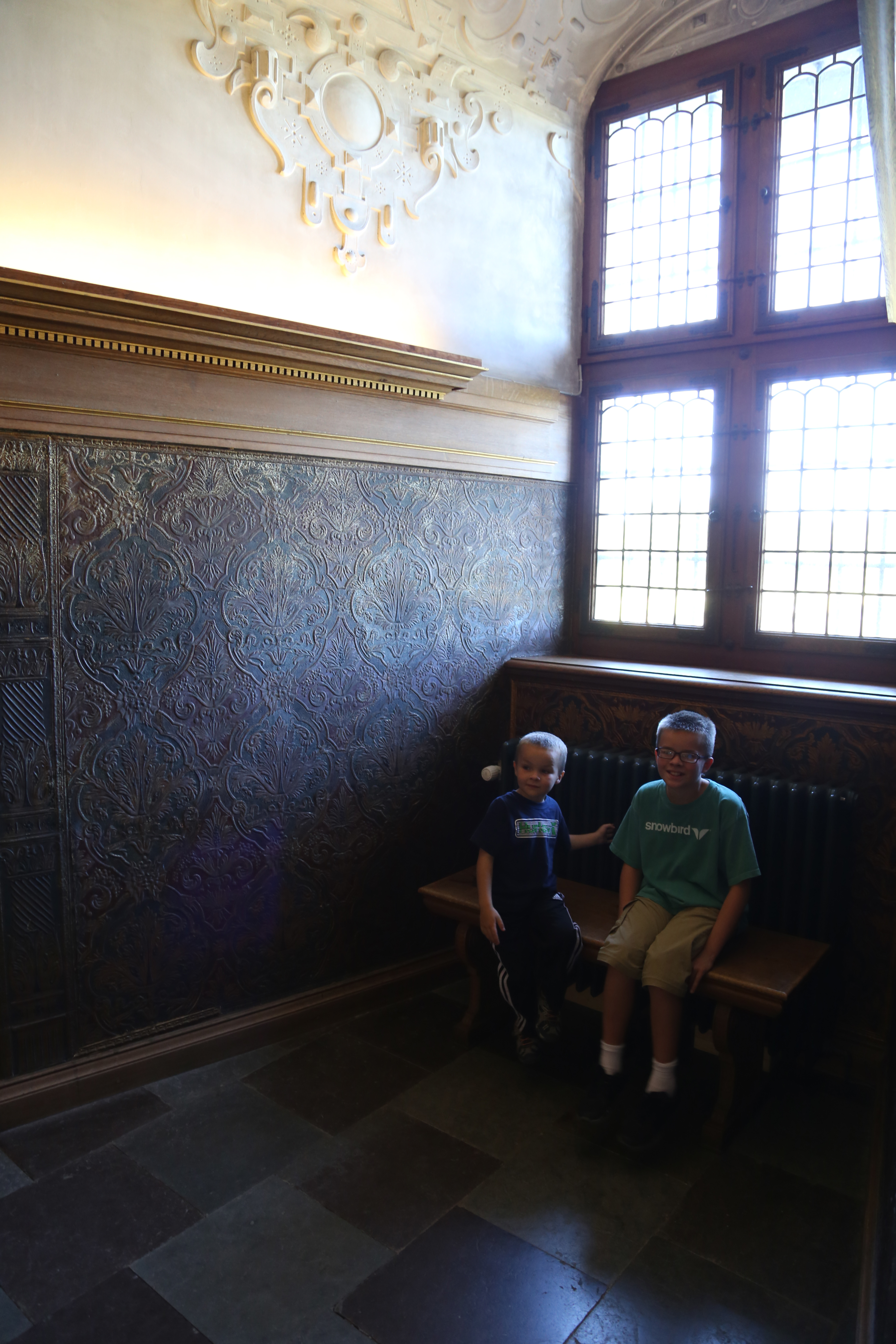 2014 Europe Trip Day 11 - Denmark (Visiting Kaare, Andrea, Jonas, & Anna, Frederiksborg Palace, Carl Bloch Paintings, Dressing up, Danish Ice Cream with Guf, Pasta with Ketchup, Stegt Kylling (Roast Chicken), Strawberries & Danish Summer Cream (Koldskal))