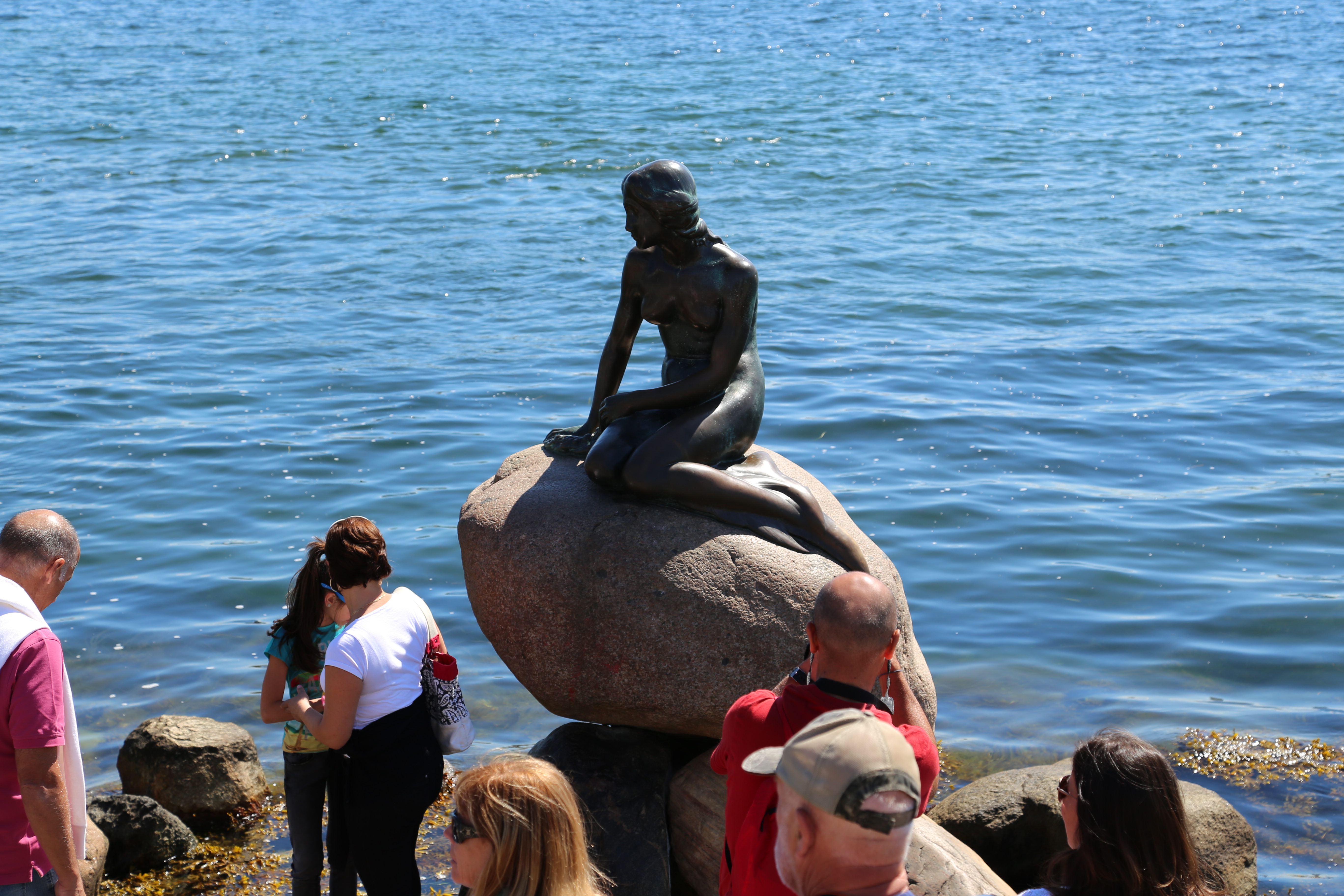 2014 Europe Trip Day 12 - Denmark (Copenhagen, The Little Mermaid Statue, Changing of the Guard (Vagtparade) Amalienborg Palace, The Marble Church (Frederiks Church), Nyhavn, Canal Boat Tour, The Church of Our Lady (Christus), Somods Bolcher Danish Candy)