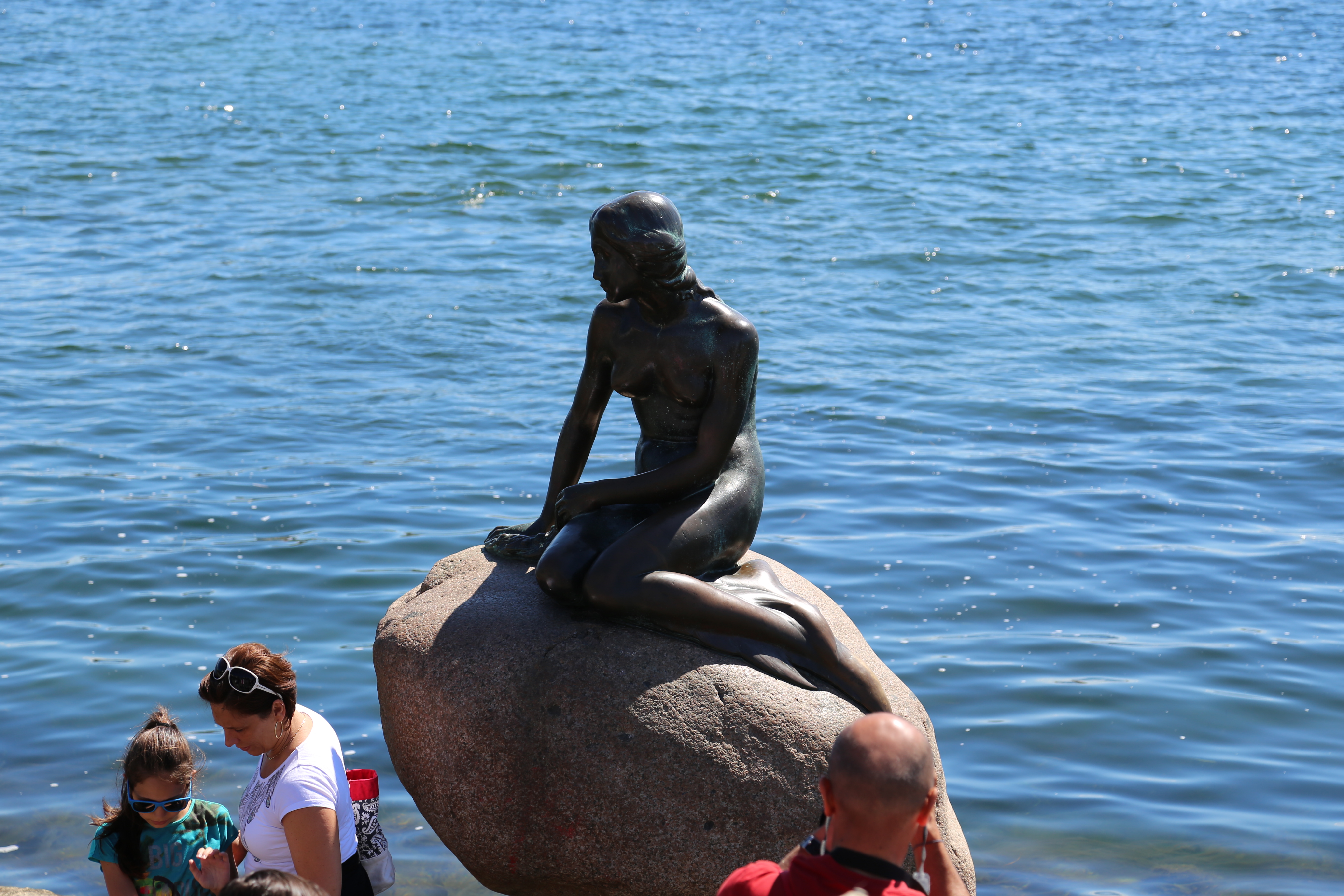 2014 Europe Trip Day 12 - Denmark (Copenhagen, The Little Mermaid Statue, Changing of the Guard (Vagtparade) Amalienborg Palace, The Marble Church (Frederiks Church), Nyhavn, Canal Boat Tour, The Church of Our Lady (Christus), Somods Bolcher Danish Candy)