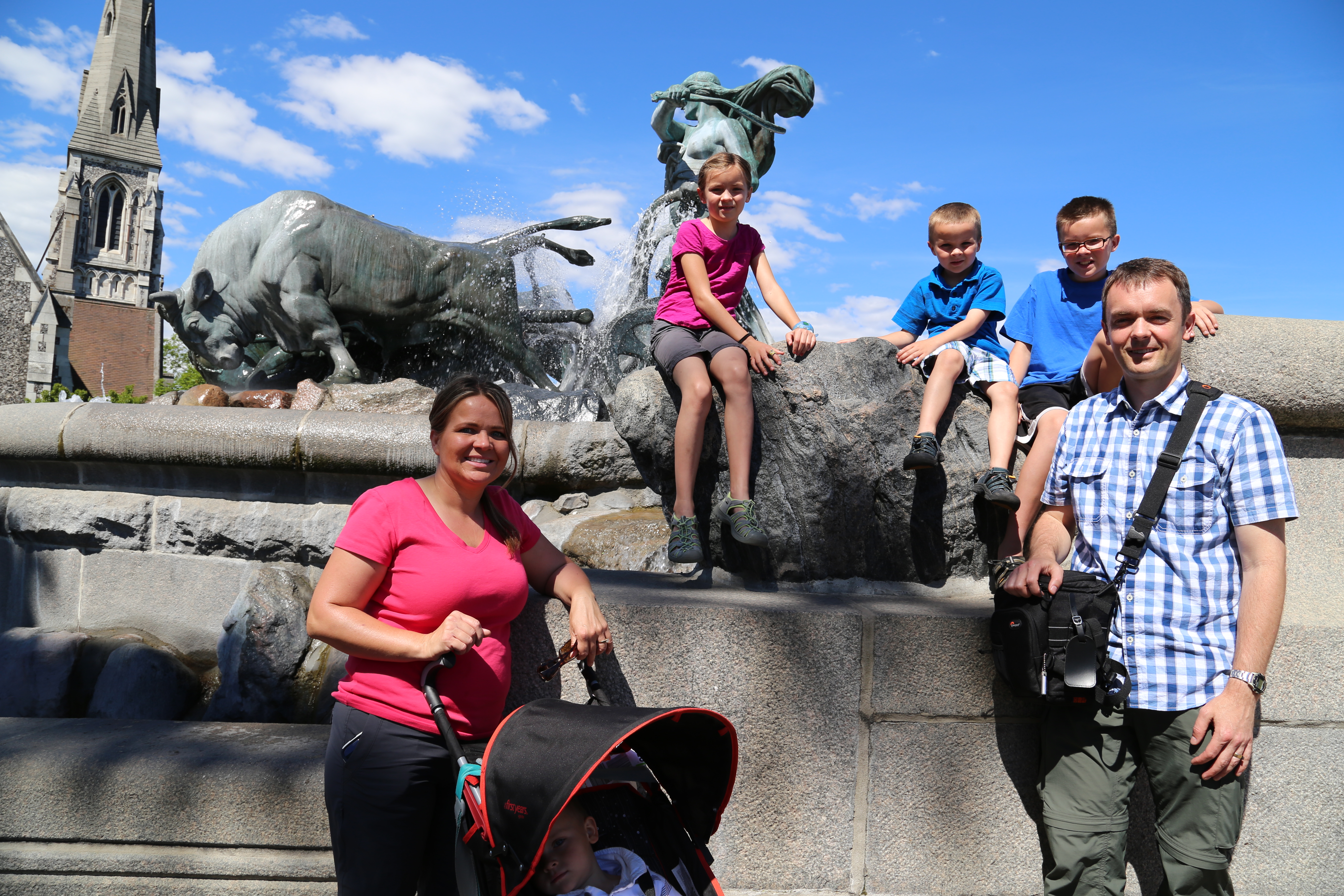 2014 Europe Trip Day 12 - Denmark (Copenhagen, The Little Mermaid Statue, Changing of the Guard (Vagtparade) Amalienborg Palace, The Marble Church (Frederiks Church), Nyhavn, Canal Boat Tour, The Church of Our Lady (Christus), Somods Bolcher Danish Candy)