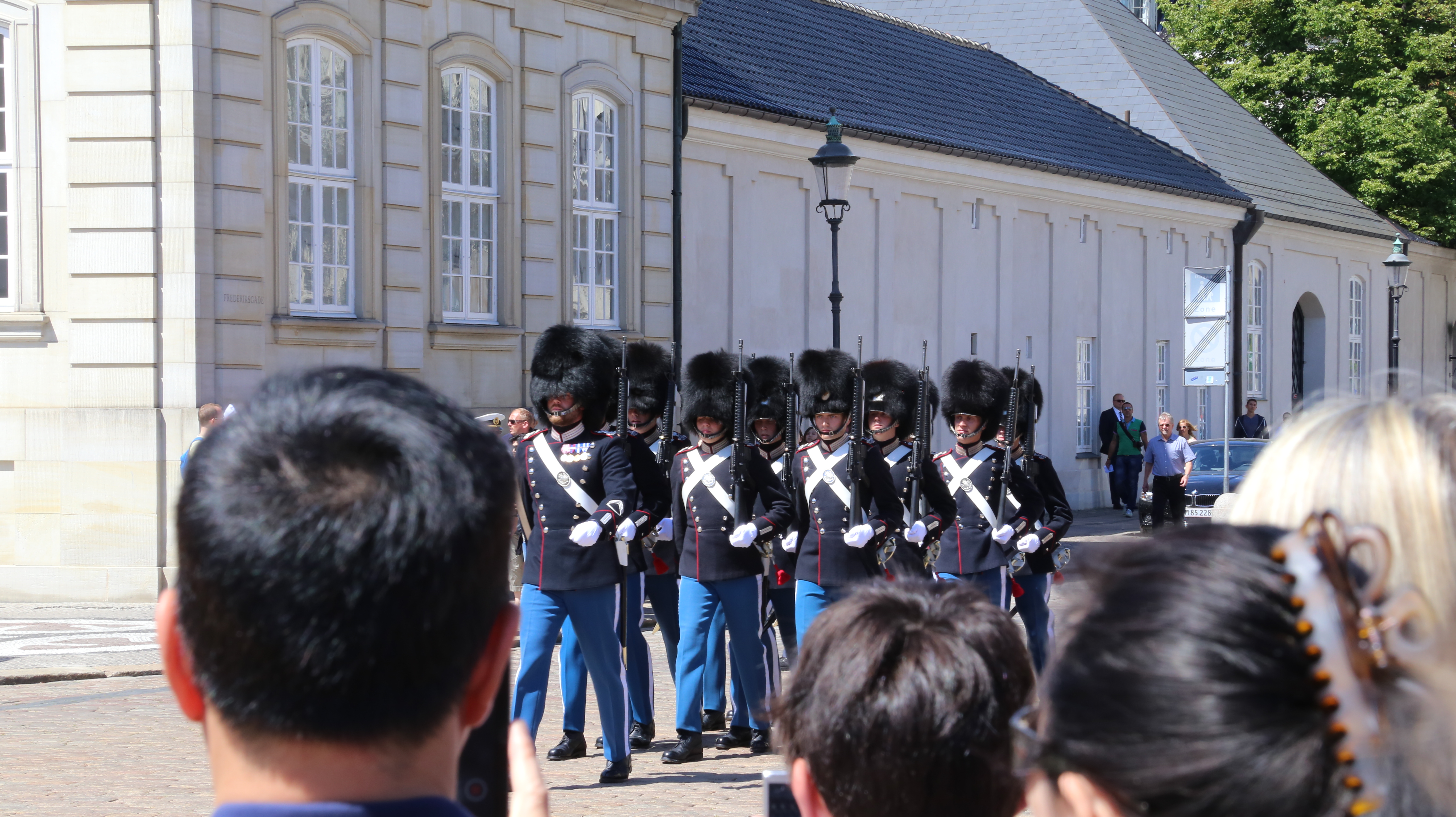 2014 Europe Trip Day 12 - Denmark (Copenhagen, The Little Mermaid Statue, Changing of the Guard (Vagtparade) Amalienborg Palace, The Marble Church (Frederiks Church), Nyhavn, Canal Boat Tour, The Church of Our Lady (Christus), Somods Bolcher Danish Candy)