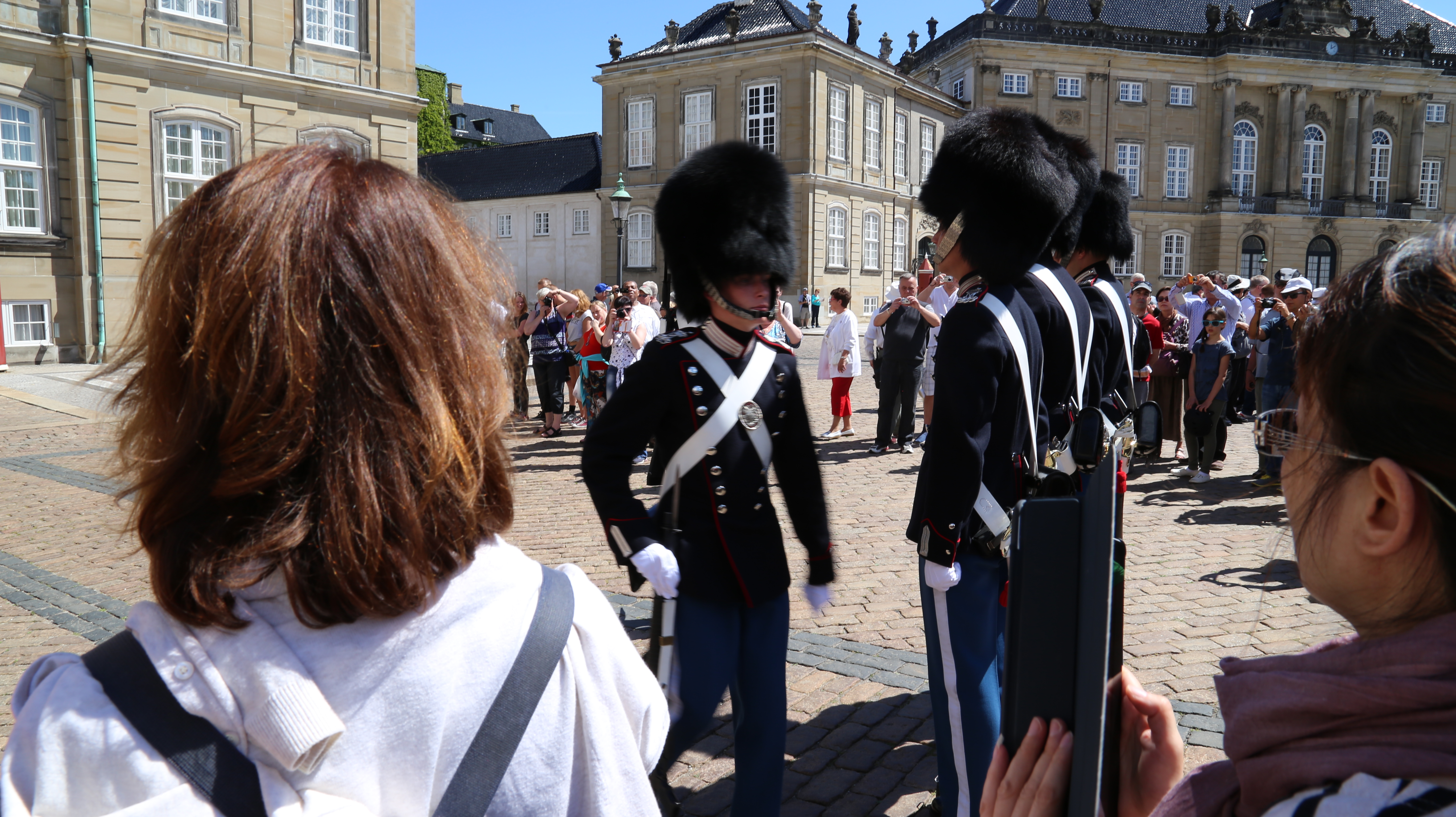 2014 Europe Trip Day 12 - Denmark (Copenhagen, The Little Mermaid Statue, Changing of the Guard (Vagtparade) Amalienborg Palace, The Marble Church (Frederiks Church), Nyhavn, Canal Boat Tour, The Church of Our Lady (Christus), Somods Bolcher Danish Candy)