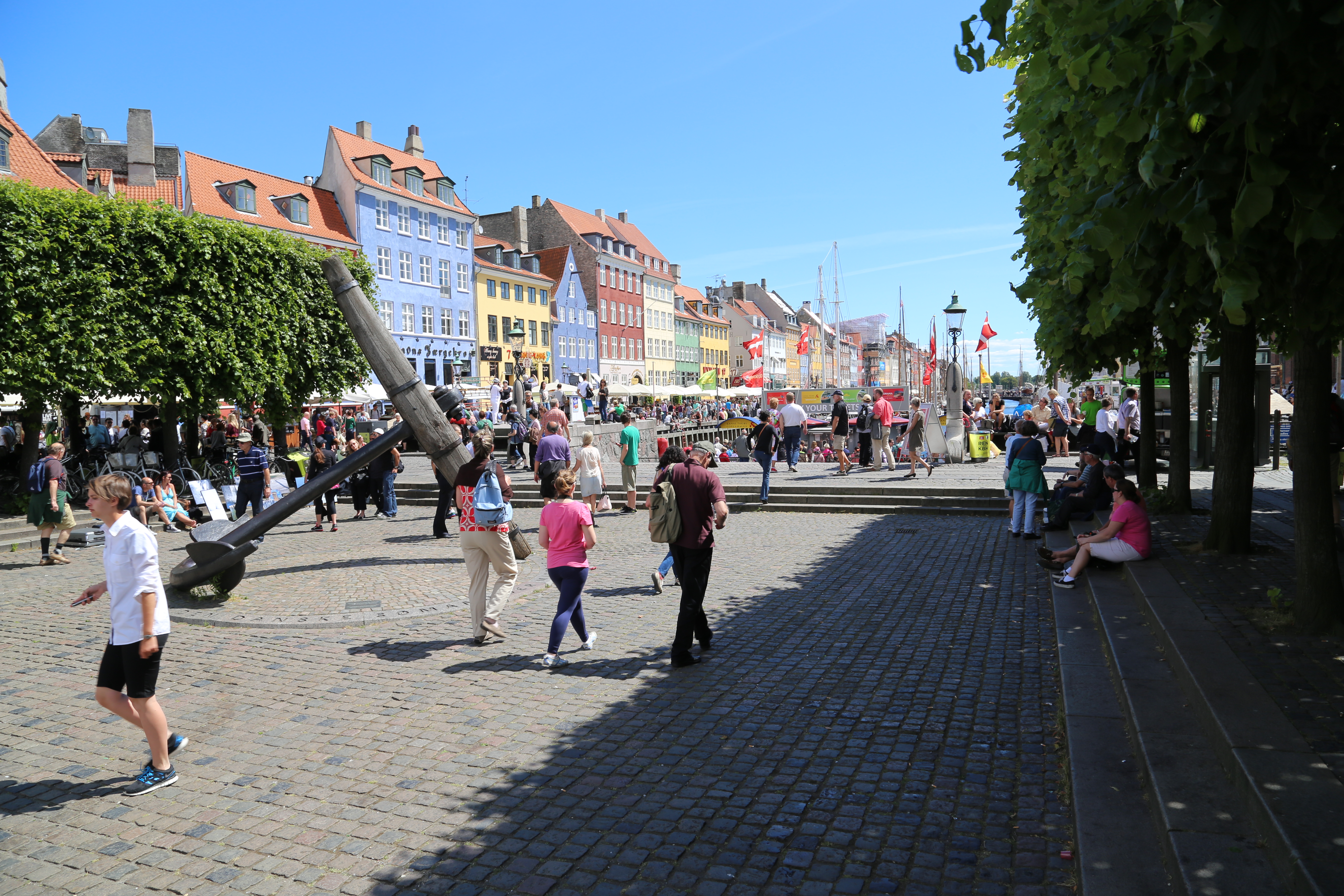 2014 Europe Trip Day 12 - Denmark (Copenhagen, The Little Mermaid Statue, Changing of the Guard (Vagtparade) Amalienborg Palace, The Marble Church (Frederiks Church), Nyhavn, Canal Boat Tour, The Church of Our Lady (Christus), Somods Bolcher Danish Candy)